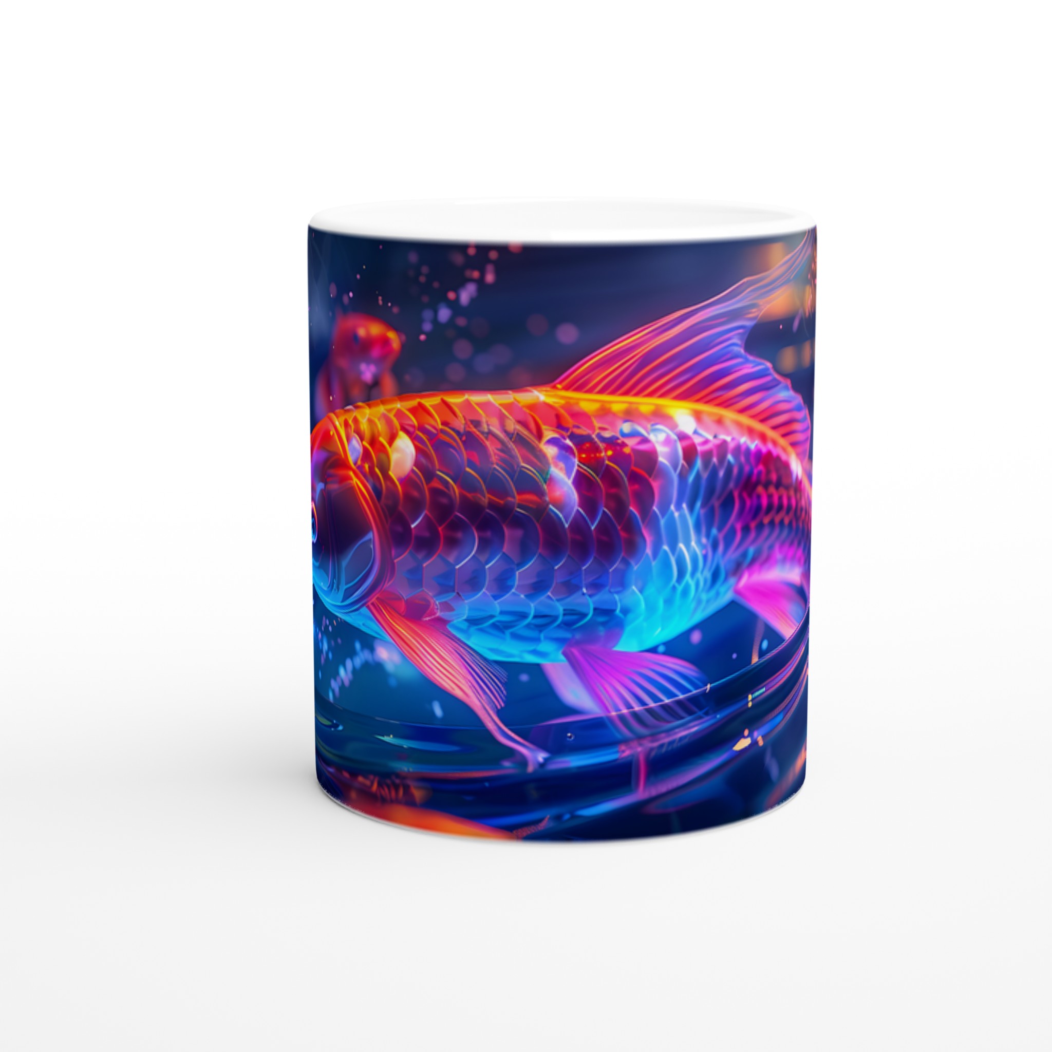 Neon Tropisk Fisk 11oz Keramisk Mugg - Välj din strålande färg! 8 f1c40dd1-d40f-4929-a797-124743f8d388