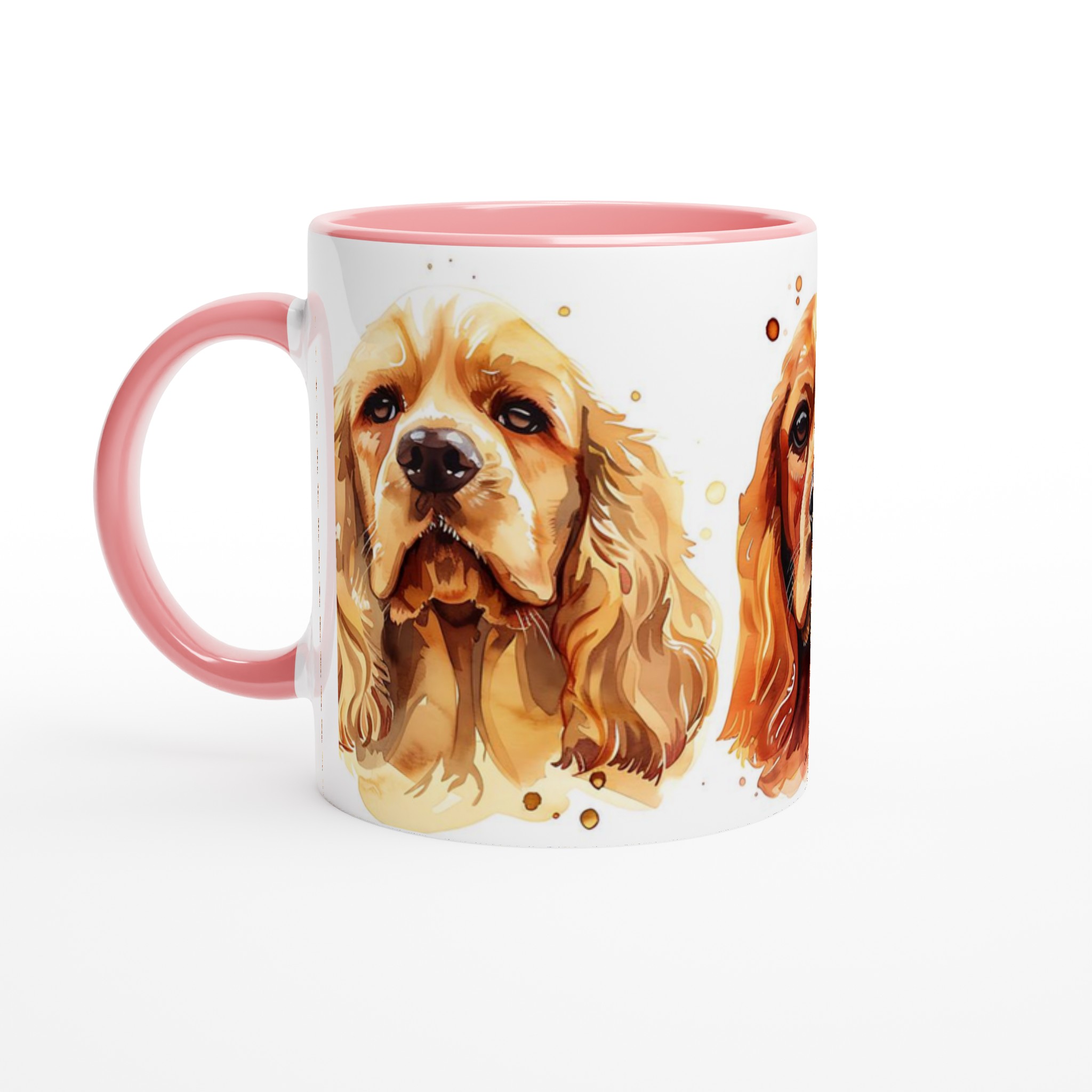 Cocker Spaniel Akvarell Mugg – Personlig Kaffemugg i 7 Färger 4 f1ebfa36-8e6d-41bc-b3db-c51957f6c2c9
