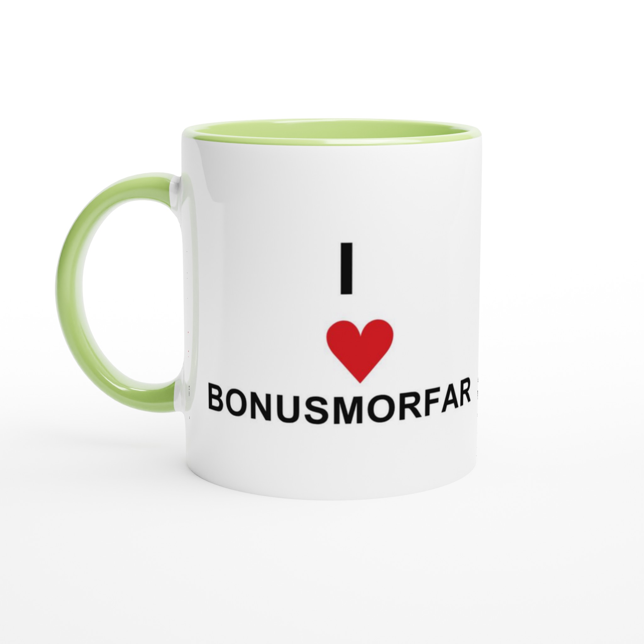 Jag älskar Bonusmorfar – Keramisk Mugg 11oz, Perfekt Gåva i Valfri Färg! 3 f1f0c353-7300-4371-beae-82353ae1f534