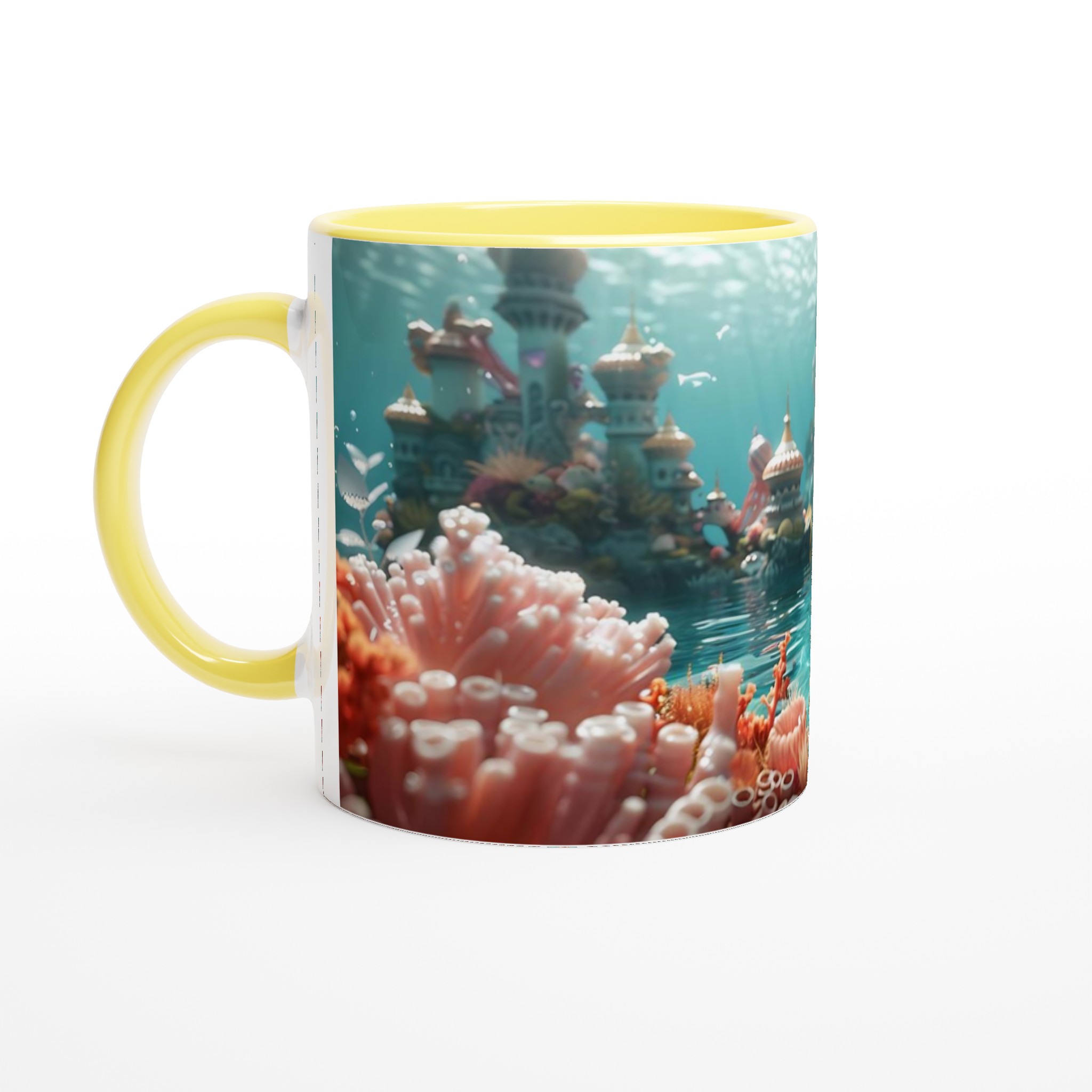 Förtrollande Undervattensrike Keramikmugg – Din Kaffepaus i Atlantis Stil 5 f205a1c9-79f0-4d5d-b15a-61fe6d17f23b