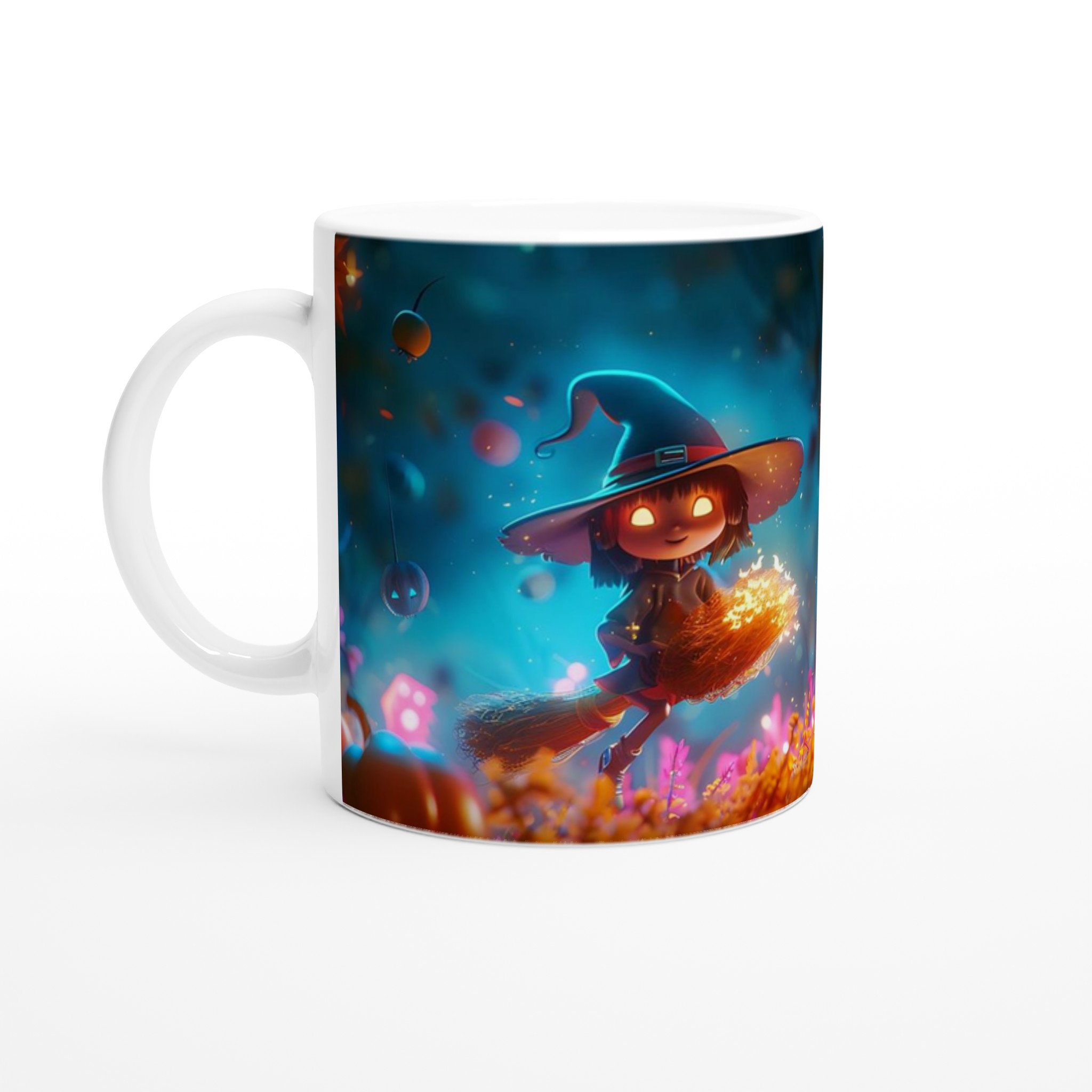 Förtrollad Häxa - Magisk Halloween Mugg, 11 oz keramikmugg i ditt val av sju livfulla färger 1 f2ad3b4d-a02f-4017-bb8c-12f0bb1134e5