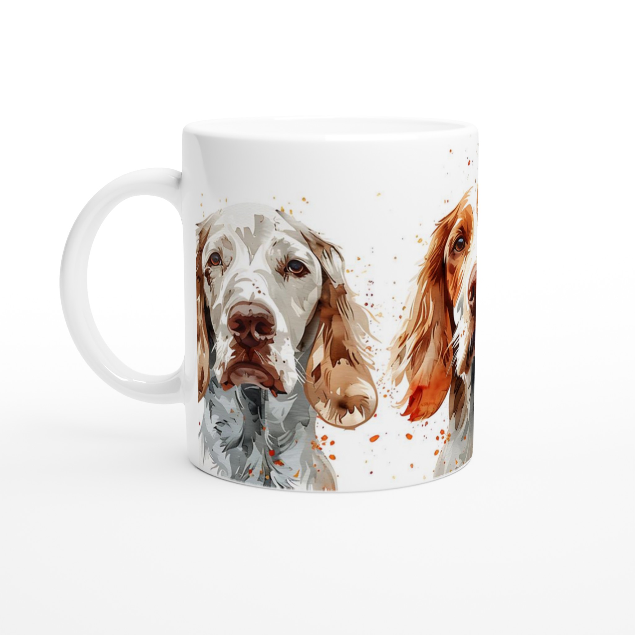 Vattenfärgs-Spaniel Keramikmugg – Perfekt för hundälskare i sju färger 1 f2b6d78c-eeb8-4b5c-9d13-859ec24003bf