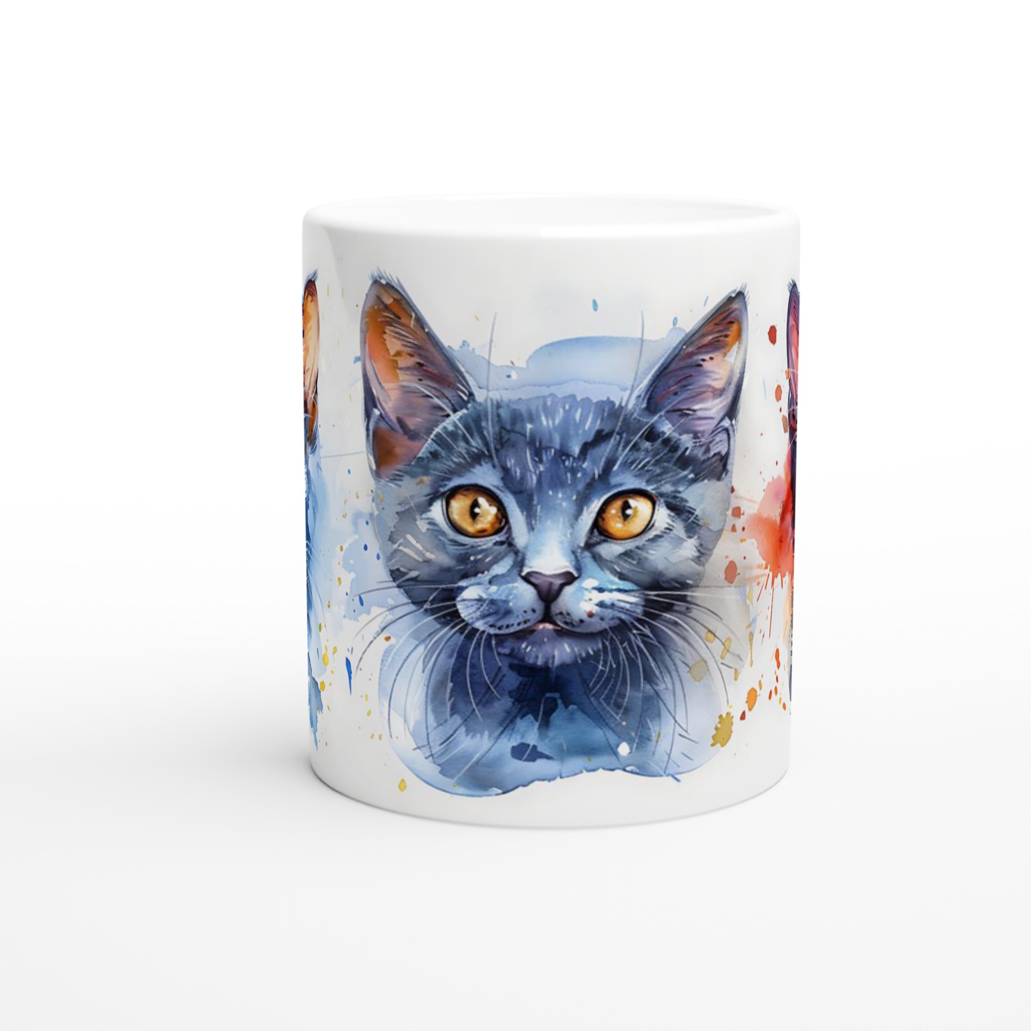 Konstnärlig Akvarell Kattmugg – Personlig Favorit i Flera Färger 8 f2ccd67c-e0bb-444b-9c06-d15bf6a3ef57