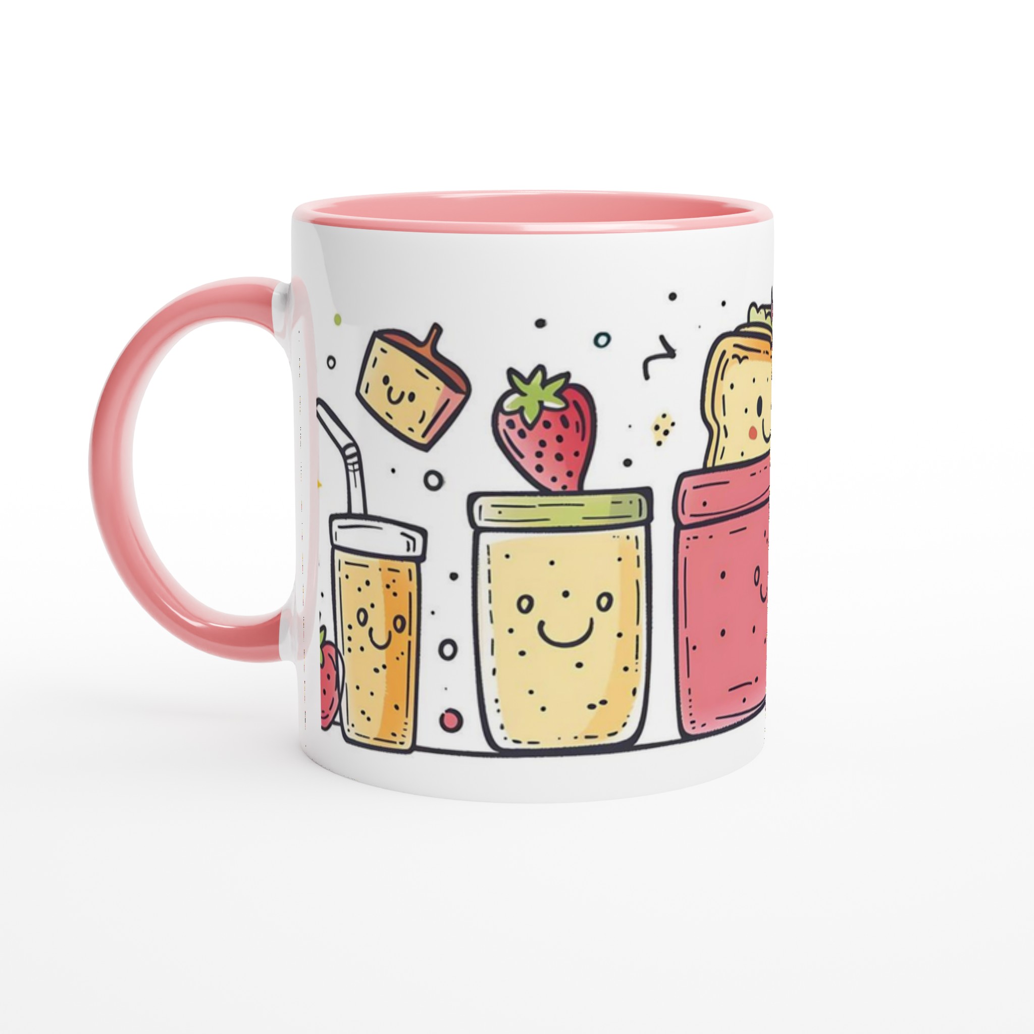 Glad Frukt & Lunchbox Keramisk Mugg – Färgglad och Charmig 11oz Kaffekopp för En Lekfull Vardag 6 f2deaf6f-170b-4a3f-b2da-b4d661dca881