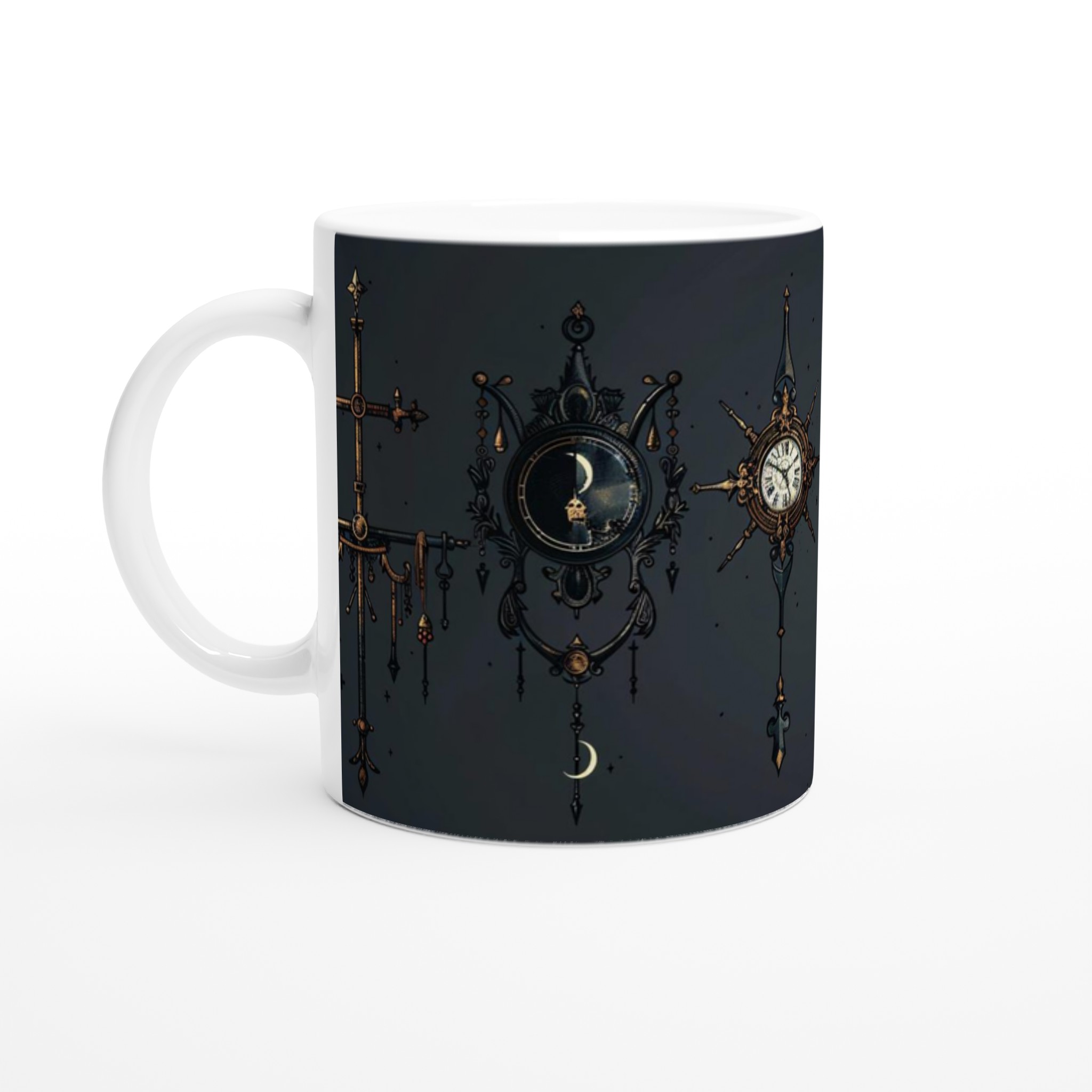 Mörk Gotisk Lyx Keramikmugg - 11oz För Kaffe & Te i Flera Färger 1 f344e94d-bf74-464e-8f79-41a323b1477a