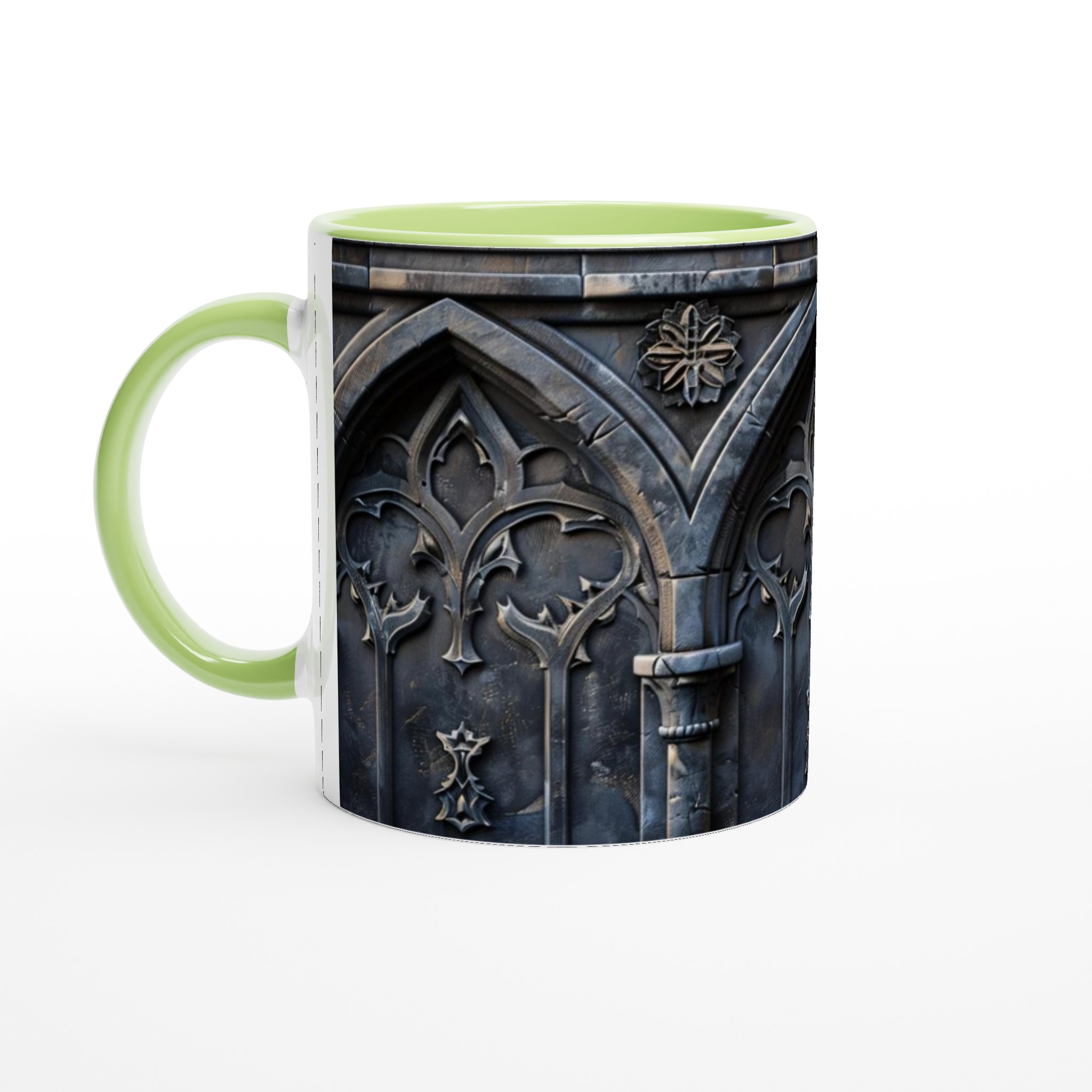 Gotisk Elegans: 11oz Keramisk Mugg med Ornamentik – Välj din Färg! 3 f356da16-bb1c-4401-87b3-6d2419e1ecfb