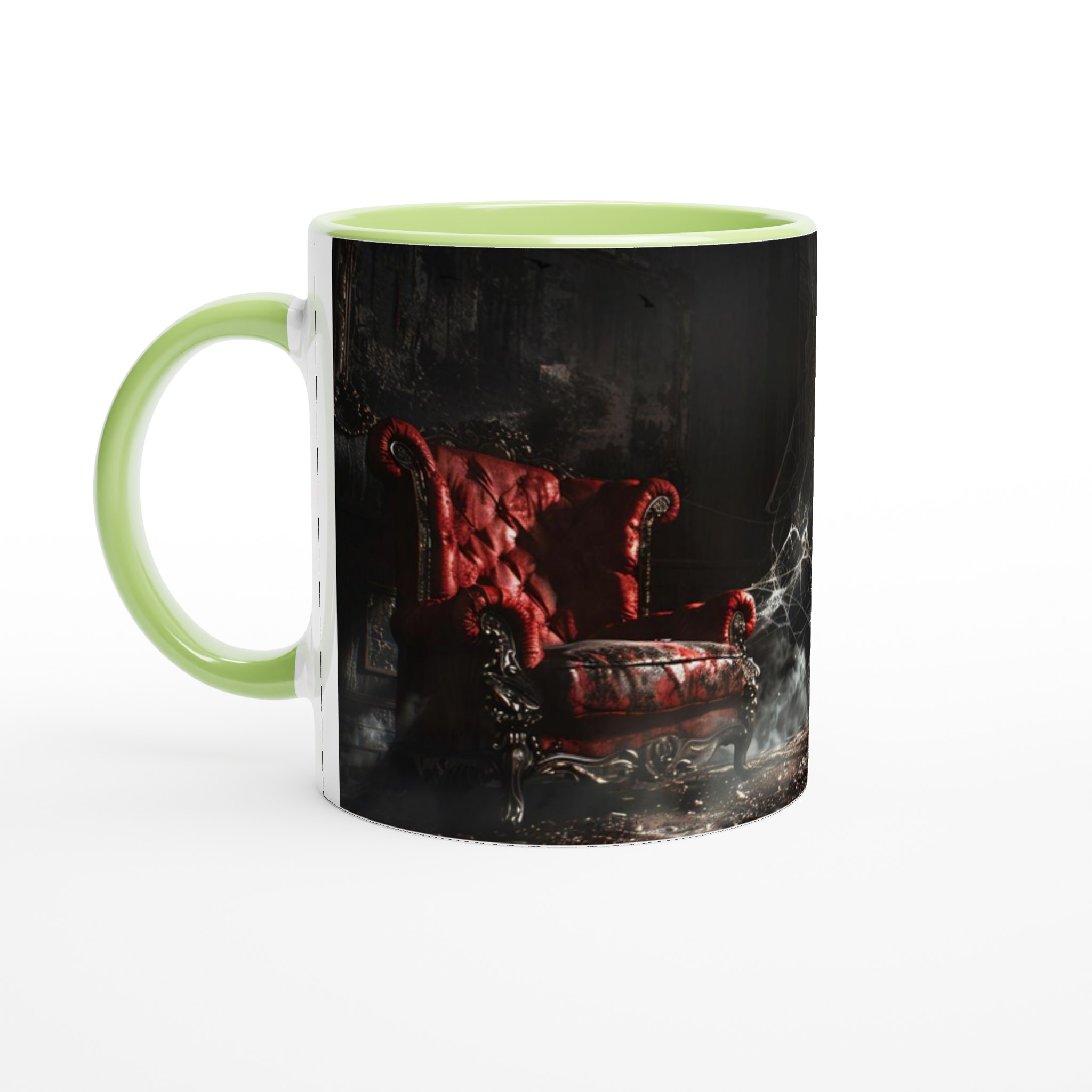 Mystisk Gotisk Salong Mugg – 11oz Keramisk Kaffemugg i ditt val av 7 hemsökta färger 3 f379350f-2e87-4a1d-b303-2827c782d6ba