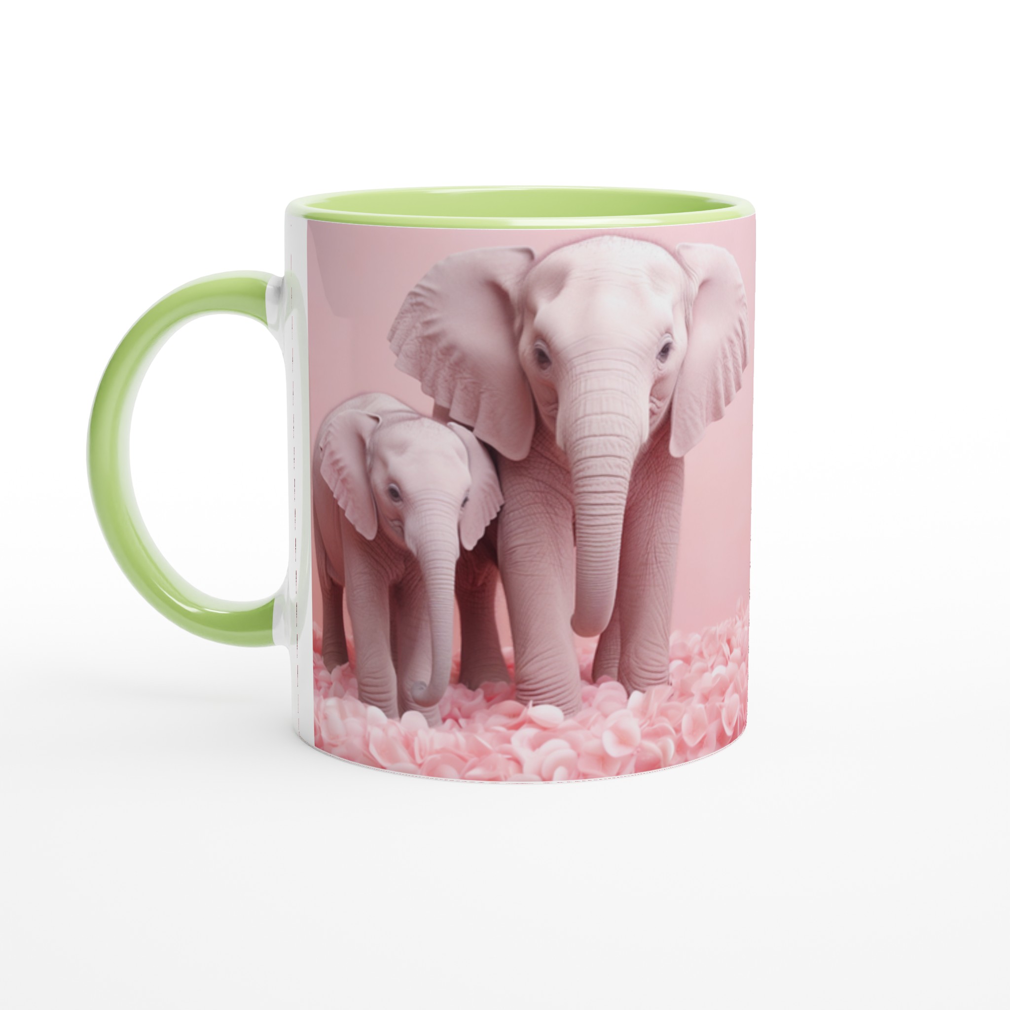 Rosa Elefant-Dröm 11oz Keramisk Mugg – Personlig Design i Valfri Färg 3 f380642d-0aa3-40f4-bffb-bf93b63d6e5a