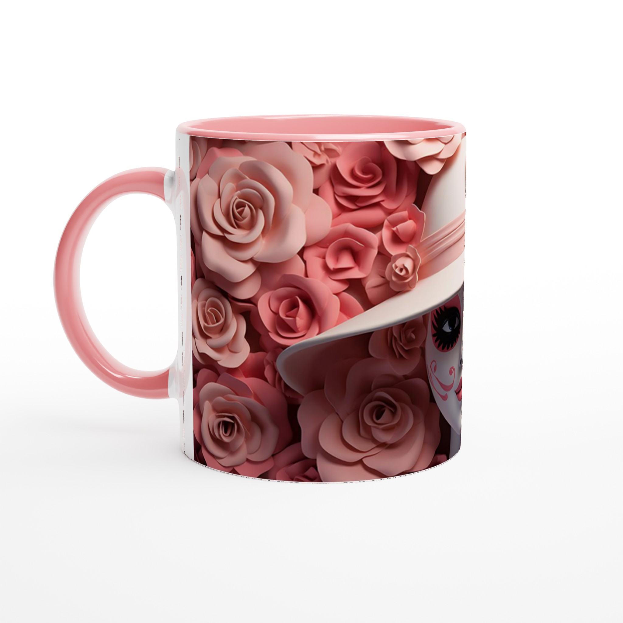 Rosa Socker Skalle Keramikmugg – En touch av elegans och mystik för din fikastund, välj din färg! 6 f39a1af9-3aa1-465b-8e36-c10d64df999e