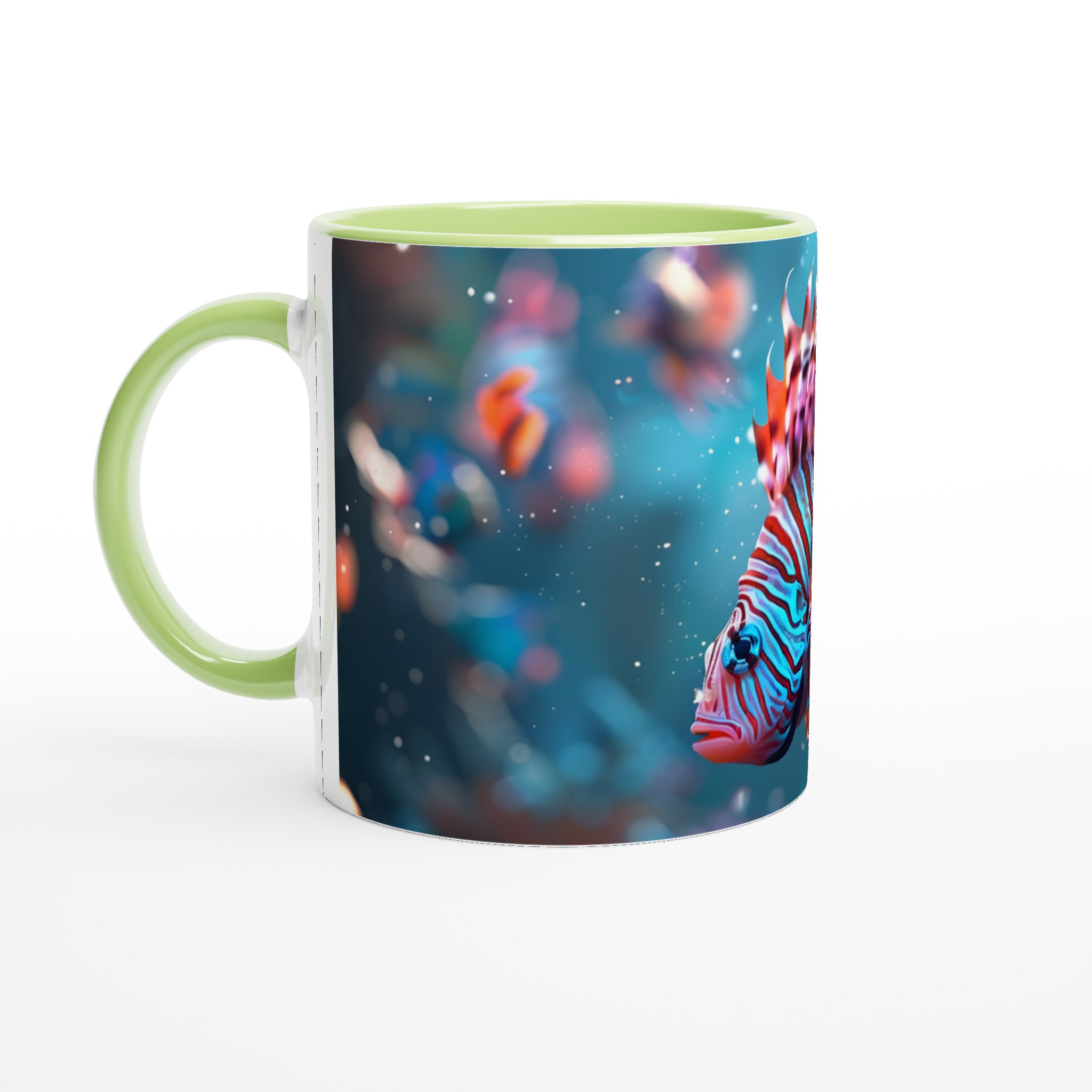 Exotisk Revfisk Keramisk Mugg – Färgglad Havsinspirerad Kaffekopp i Flera Nyanser 3 f3b97ad0-866a-44a4-b17c-6ed420bcf905