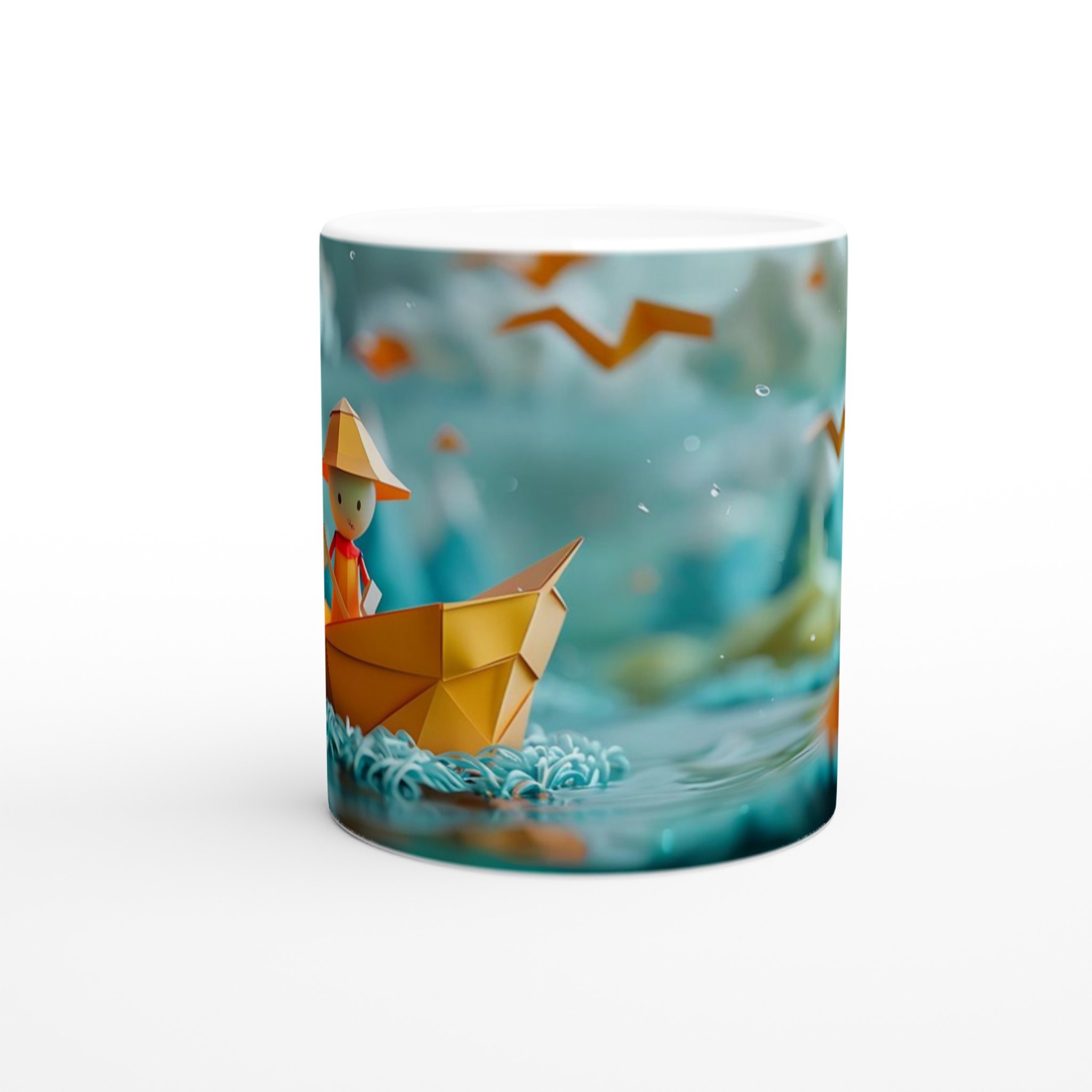 Äventyrlig Mugg: Origami-Inspirerad Design för Drömmare – Välj din Färg! 8 f434f5f5-b28f-470a-9ec3-ff7cd9451716