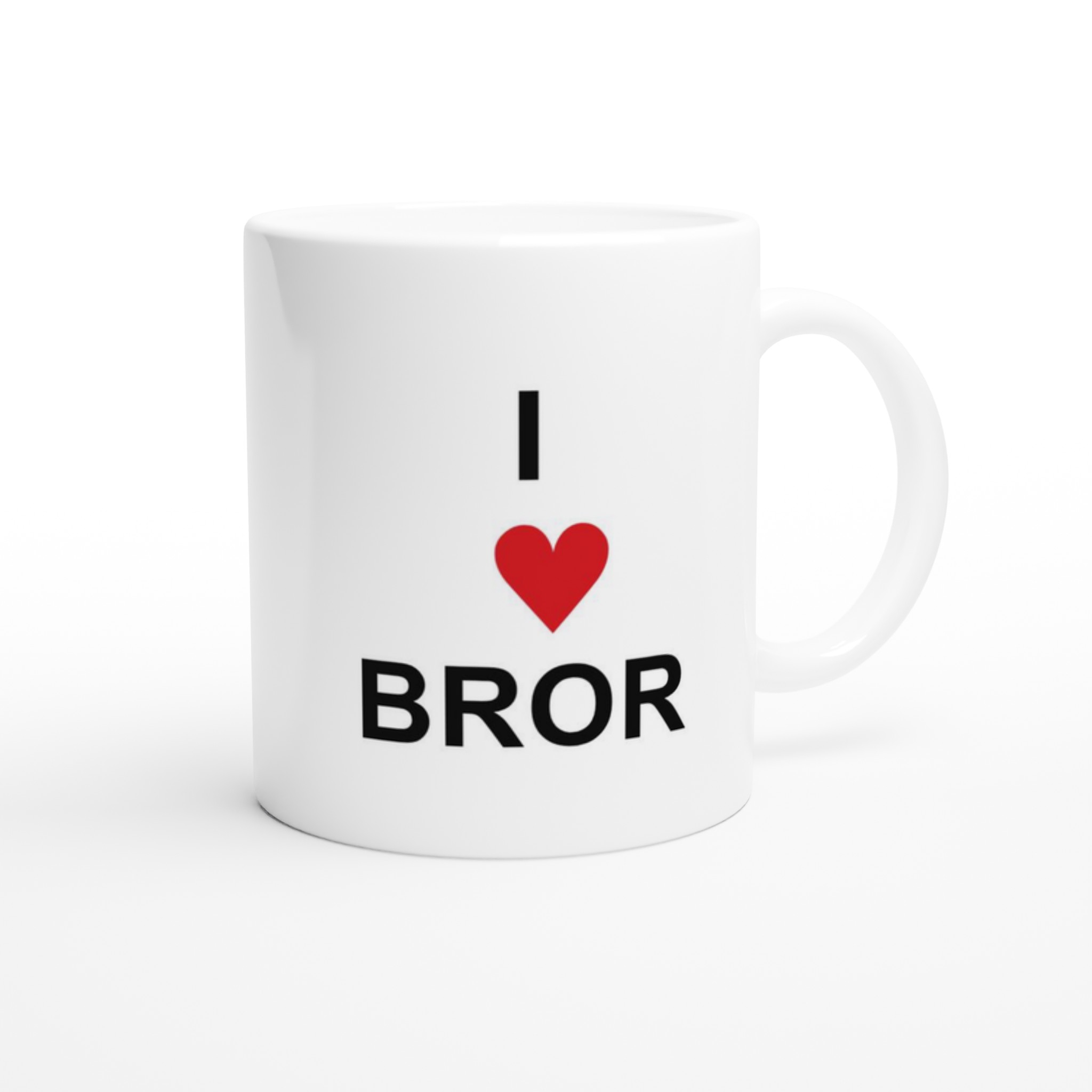I ❤️ BROR Keramikmugg - Personlig Present till Bästa Brodern i Flera Färger 9 f4470233-dcc6-4961-882b-a323cadecee0