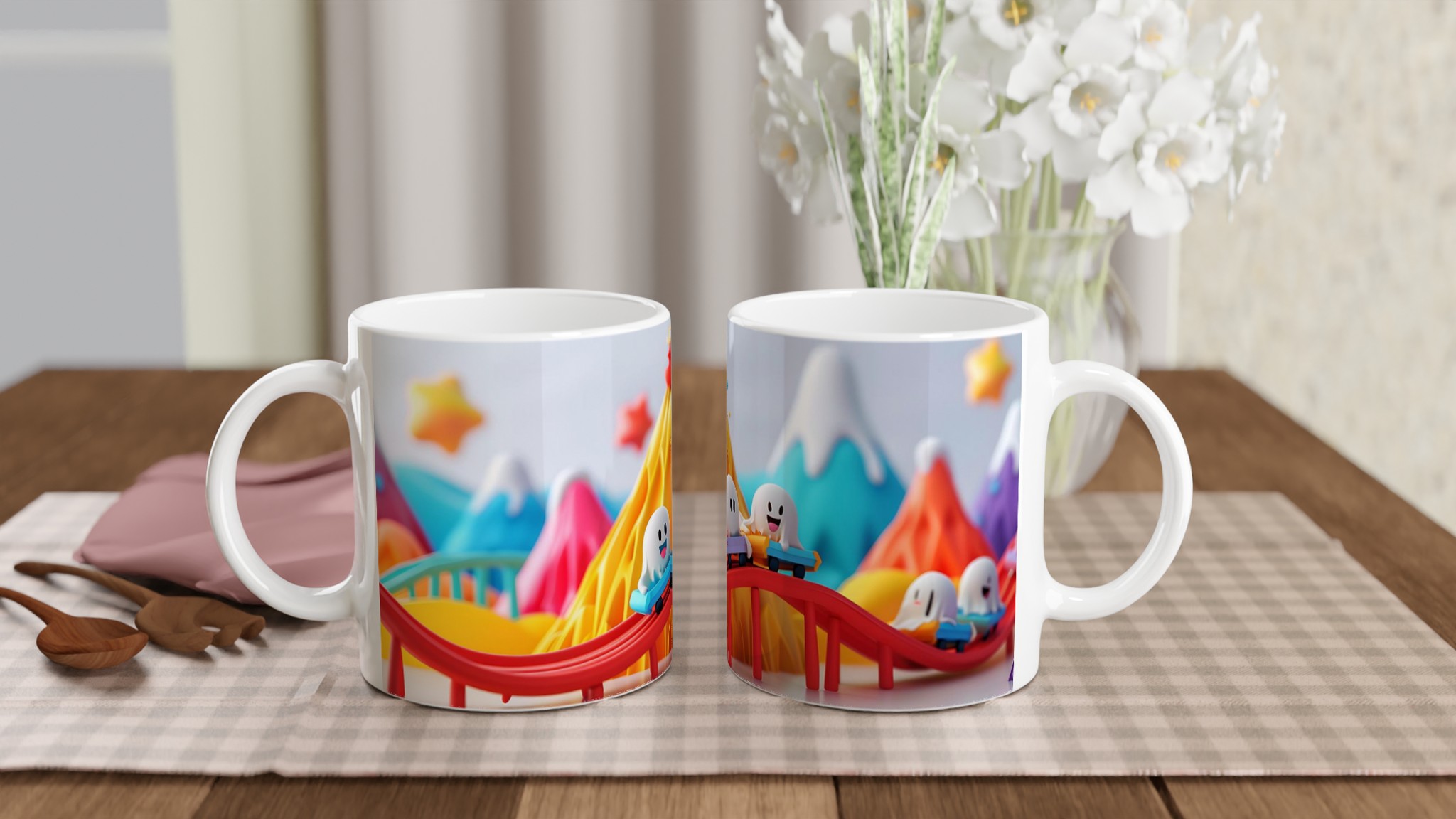 Spöklik Glädje: Lekfulla Ghost Riders Keramisk Mugg – Välj bland 7 Livfulla Färger! 10 f4594616-8bb2-47ee-905b-a8872b822a10