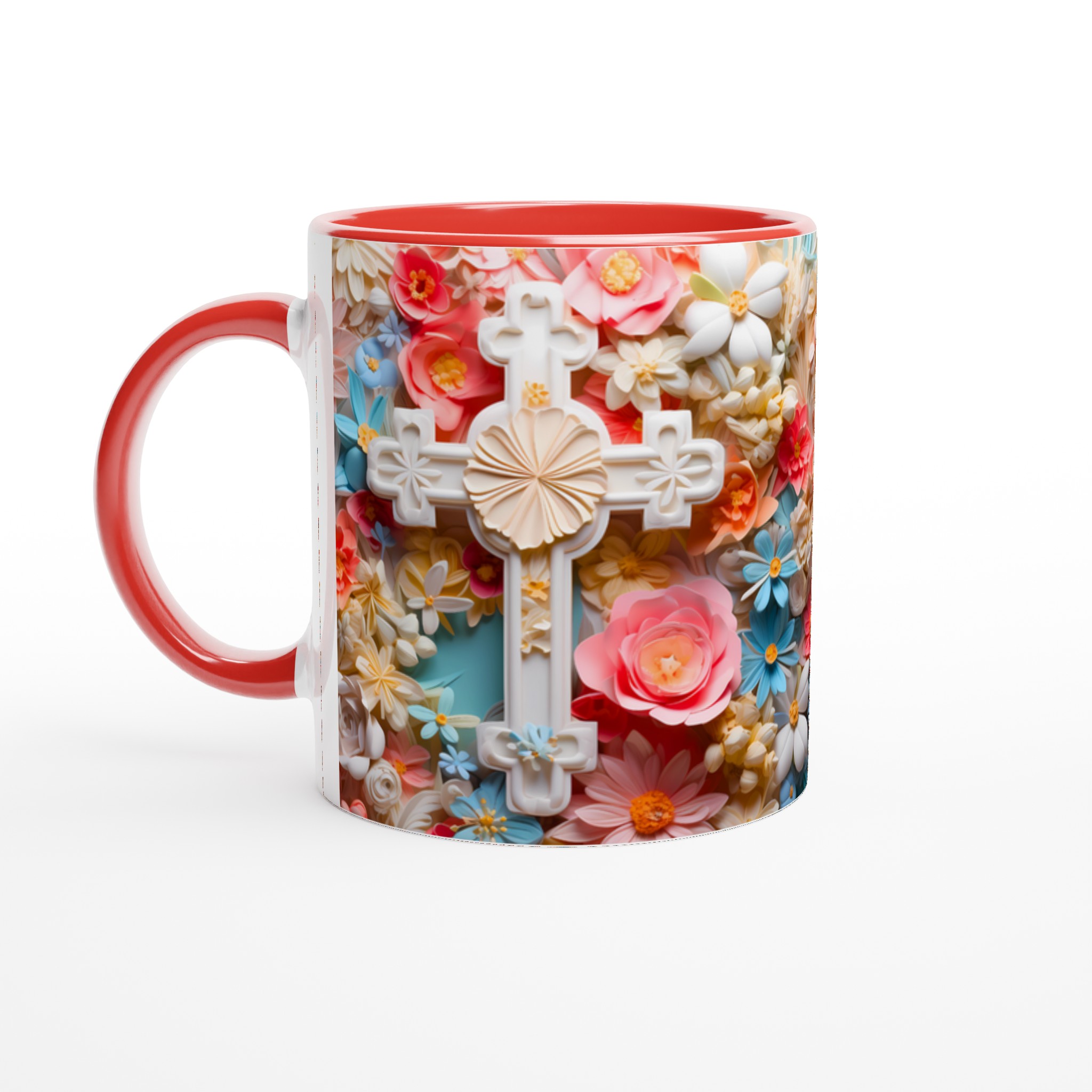 Pastellblomsterprakt 11oz Keramisk Mugg – Drömdesign för Fikastunden 2 f4cb769d-0ab1-43c9-a540-75ac7517bda5