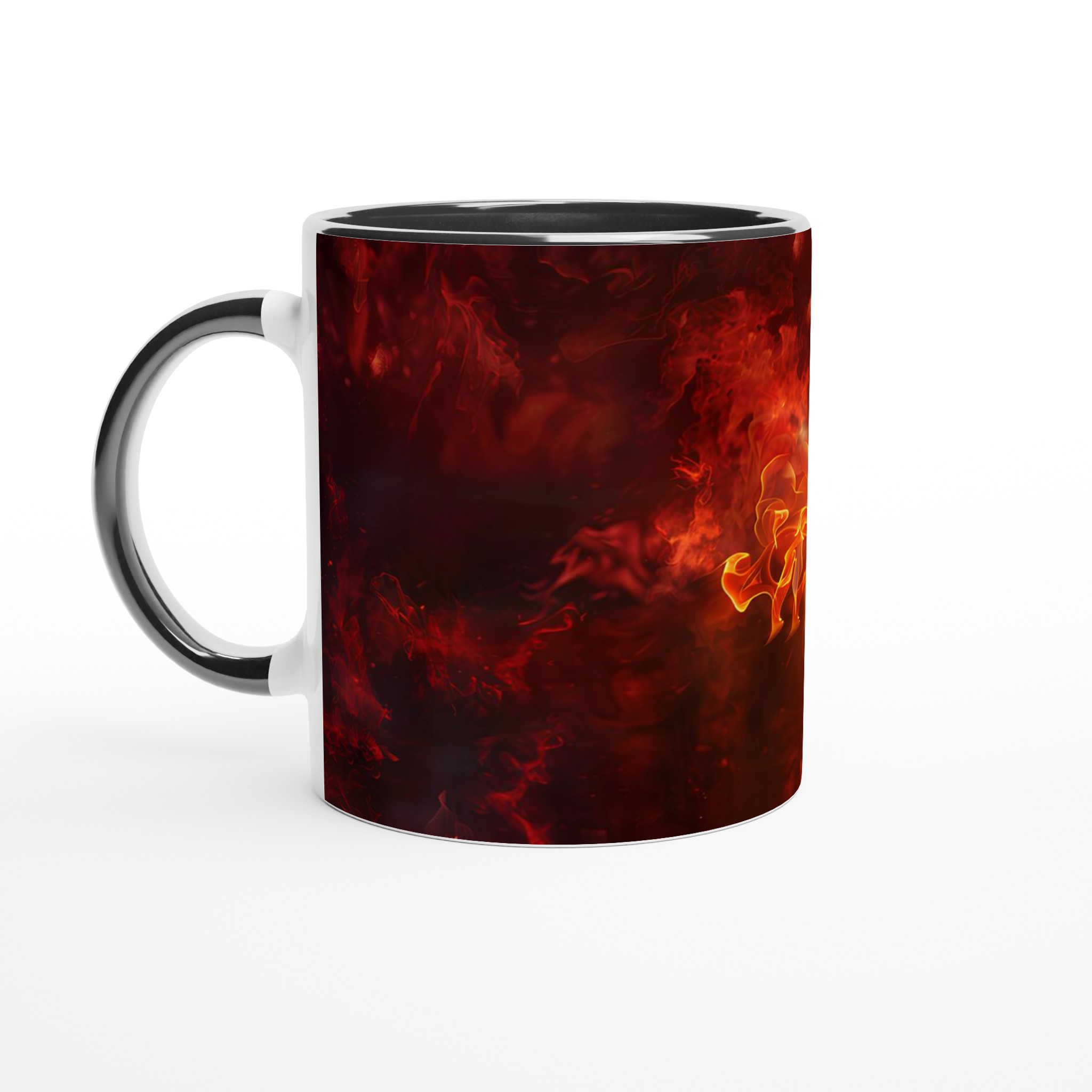 Fiery Basketball Keramikmugg - 11oz Flammande Design, Perfekt för Sportfans 7 f4dd93c4-c237-4405-a260-f0bc44fc7c87