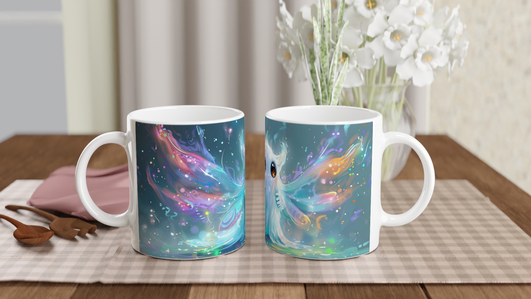 Förtrollande Glitter Ande Mugg - 11oz Keramikmugg i ditt val av 7 livfulla färger 10 f52d3dd3-9a4c-4905-b3eb-46e92823802e