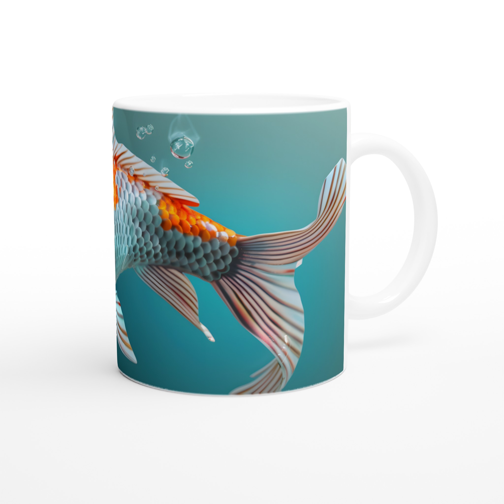 Koi Fisk 11oz Keramisk Mugg – Konstfull Design för Kaffeälskare, Välj Din Färg! 10 f52ed875-58da-48b9-8d0b-974df7bb9942