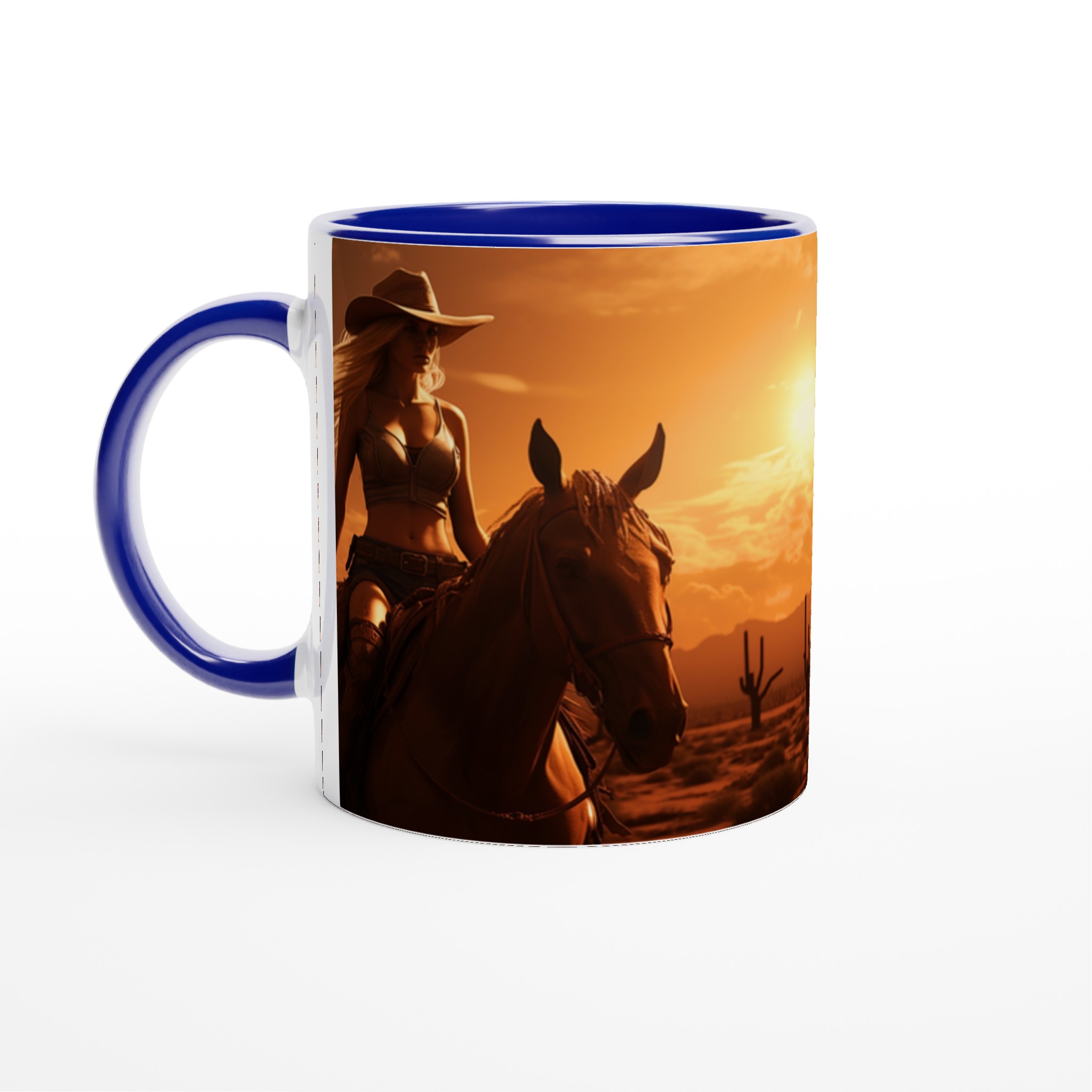 Western Sunset Riders – 11oz Keramisk Mugg: Vilda Västern Charm i Sju Färger 4 f5334b87-3a98-4309-b296-8dd5c80a82b1