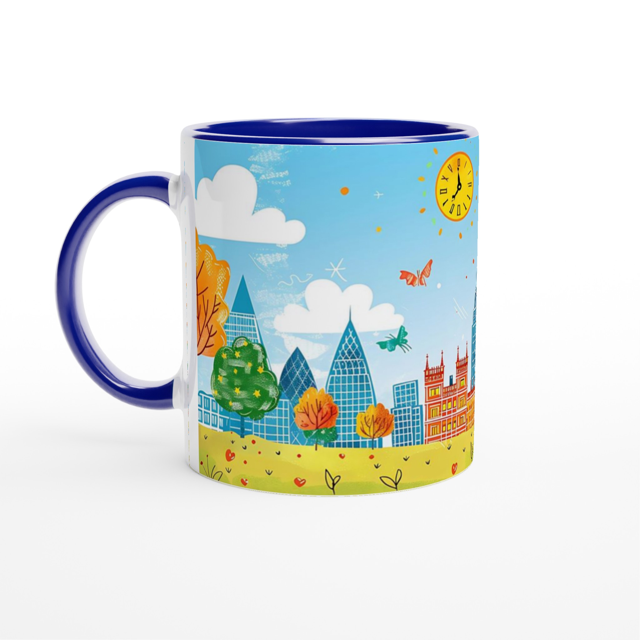 London Landscape Kaffemugg – Färgstark, Lekfull Stadssiluett i Premium Keramik – Välj Din Favoritfärg! 4 f542d96d-b6ac-4e7a-a3fc-5ba3b33c0286