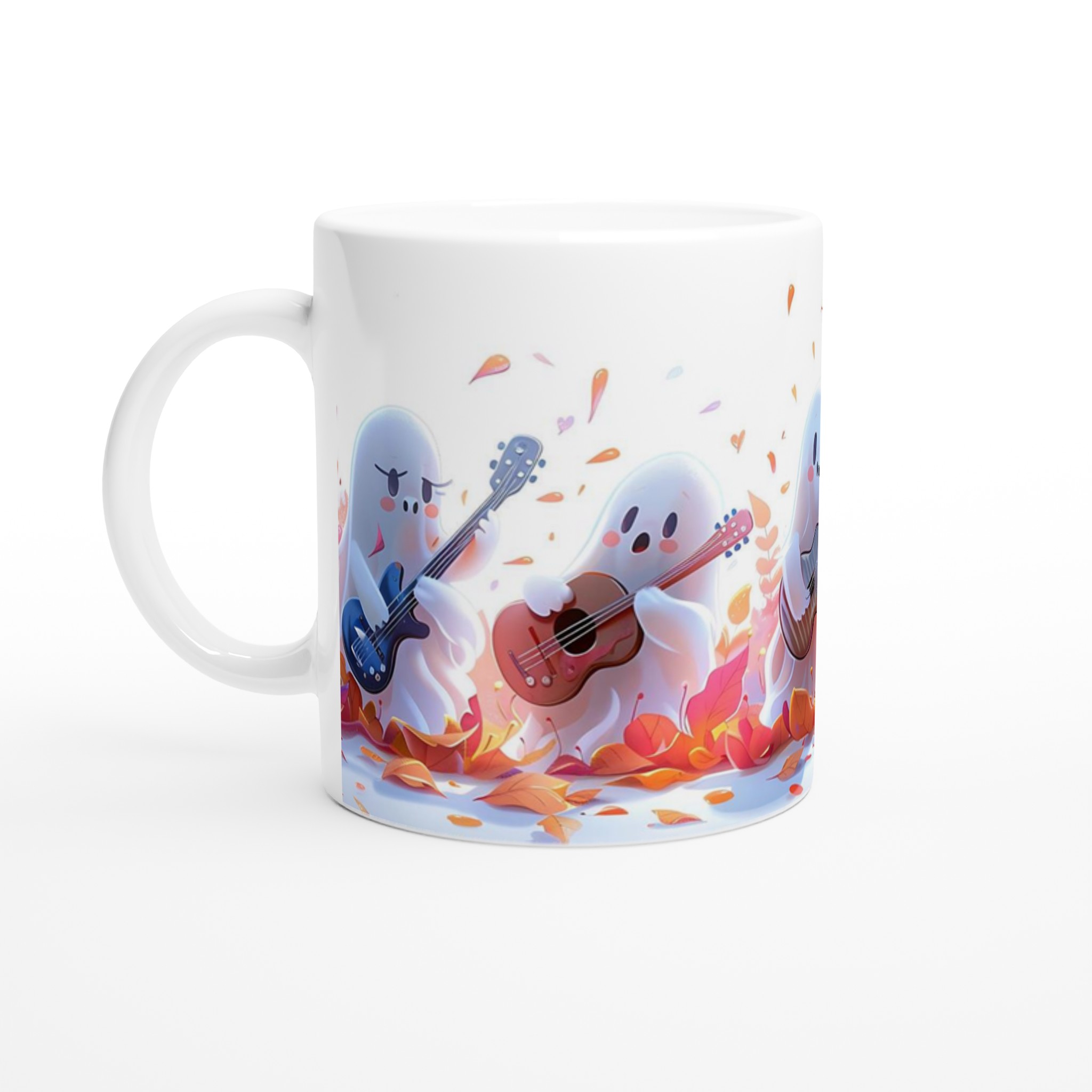 Spöklikt Musikband - Keramisk Mugg 11oz: Fira Hösten med Rockande Spöken i Flera Färger! 1 f57c7650-6b9d-4b0d-b8d7-8166f81fb456