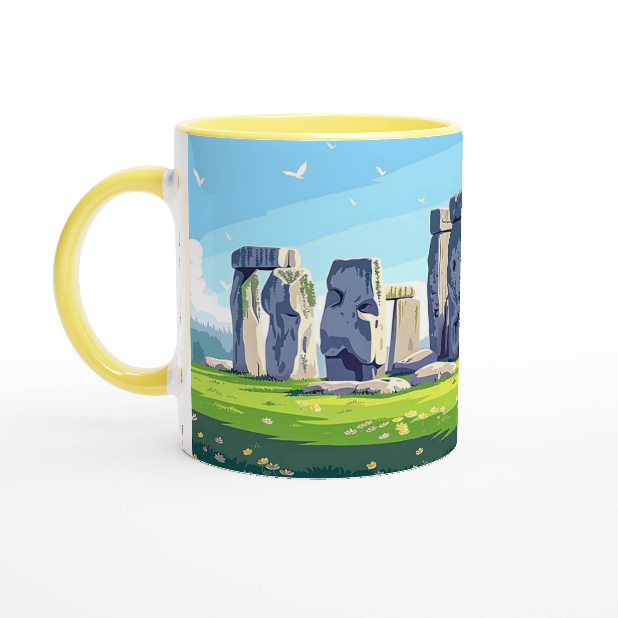 Stonehenge Magisk Mugg - Historisk Design & Livfulla Färger - Välj Din Färg! 5 f5a41c1e-e176-4f48-a7c5-181e261a6625
