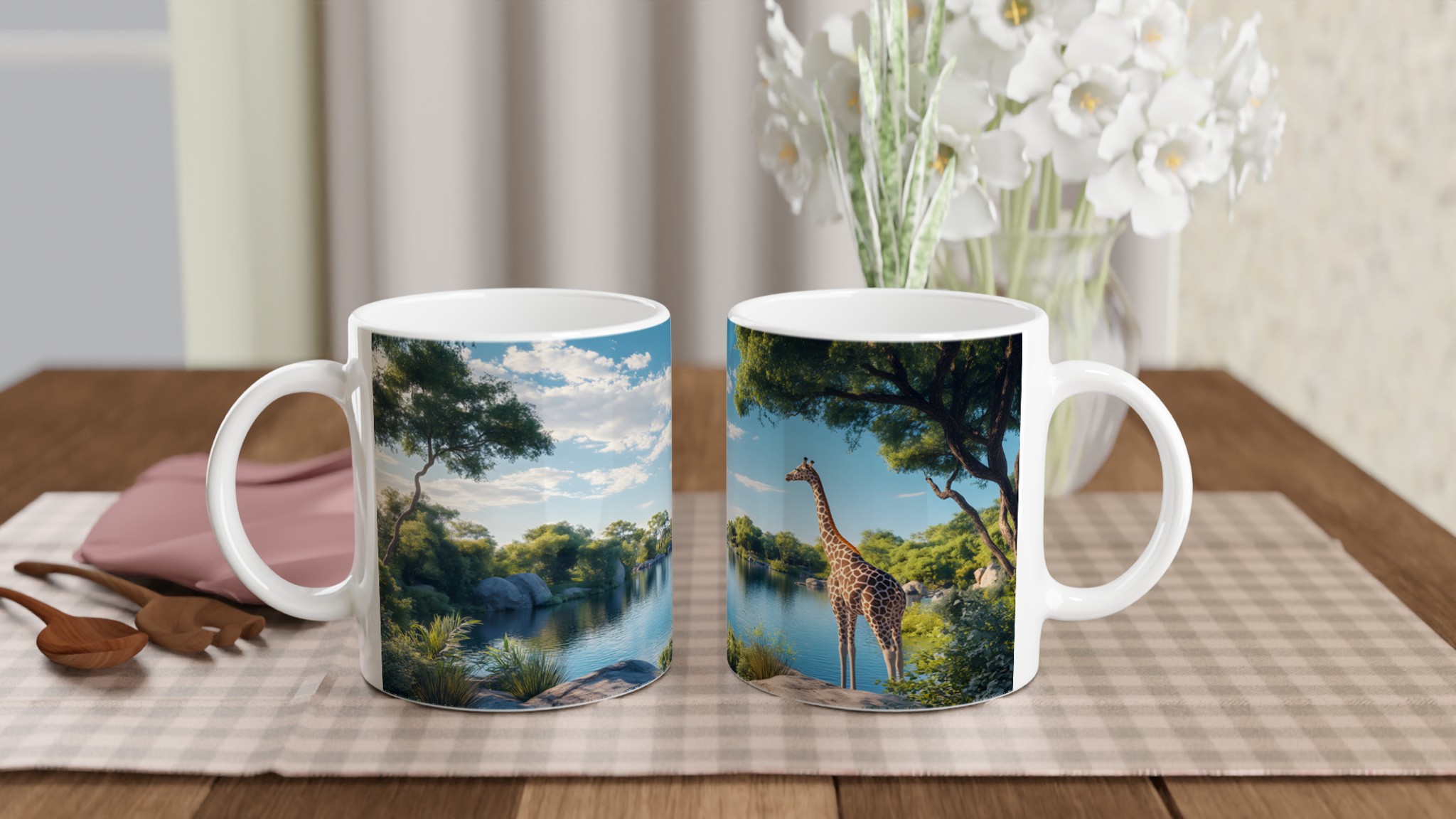 Safari Äventyr Mugg – Skapa din egen vilda design på en 11 oz keramikmugg i ditt val av sju livfulla färger! 10 f5c0b8fb-7852-4a2f-8860-204f7bfa34d8