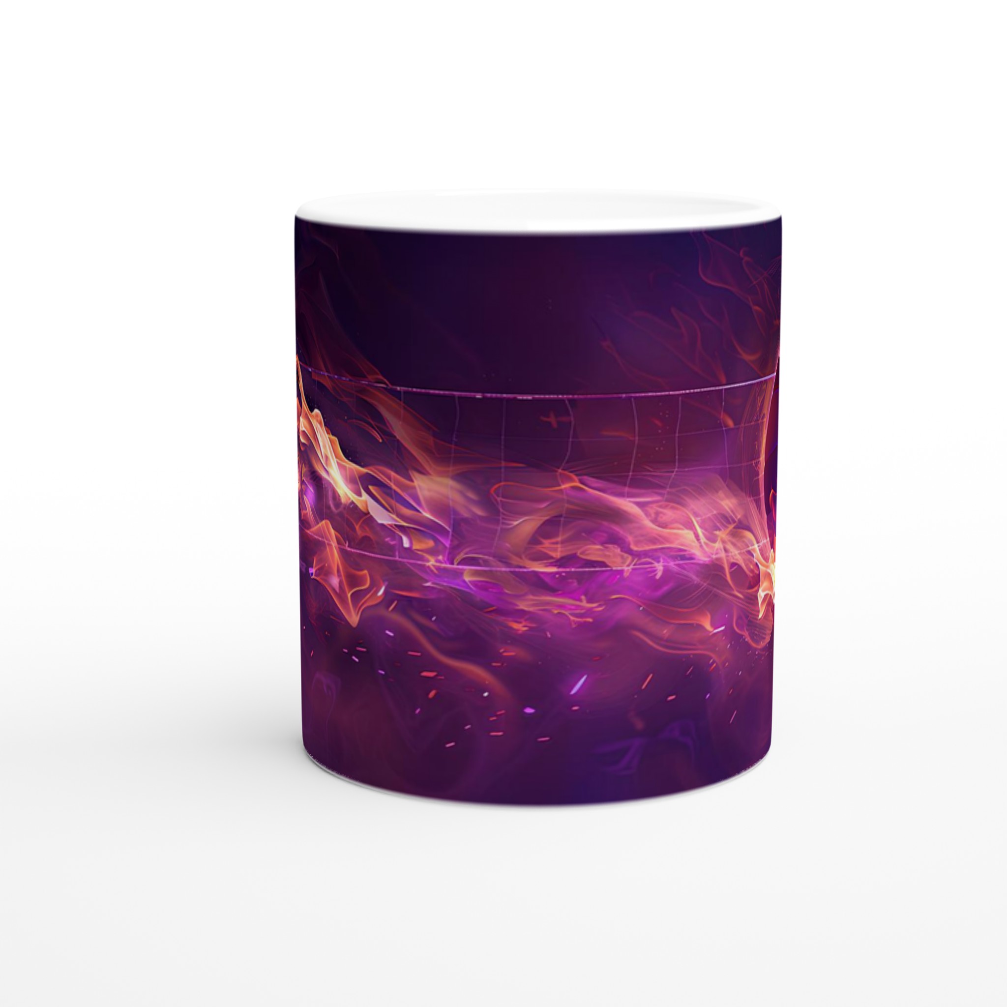 Neon Voleyboll Flame Mugg – 11oz Keramisk Mugg för Sportfantaster i Flera Färger 8 f5e7f199-af0a-4bde-82f1-5ce740b7292c