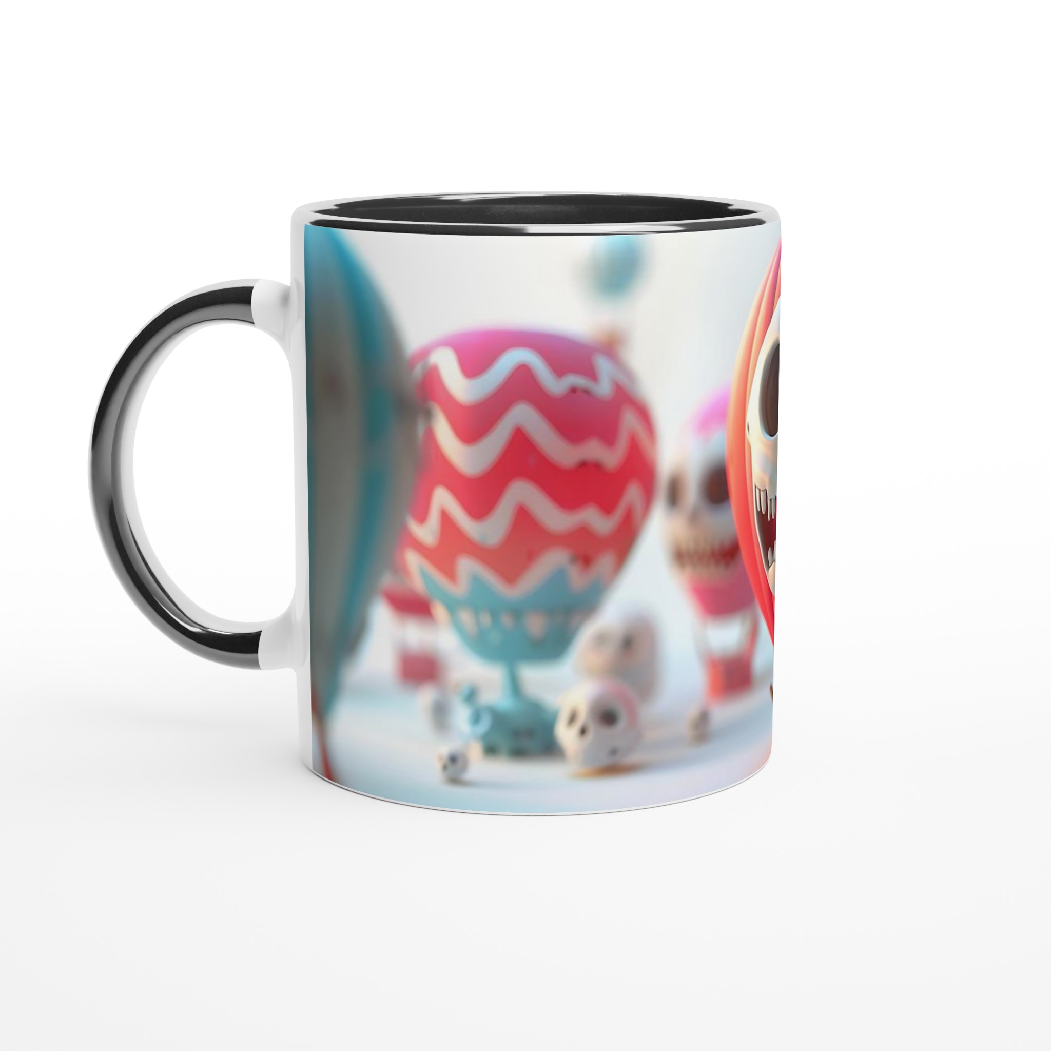 Skellettballong 11oz Keramisk Mugg – Färgglad Halloween eller Fest Favorit 7 f62a8b2f-16ca-4f44-adf5-96ea601e5826