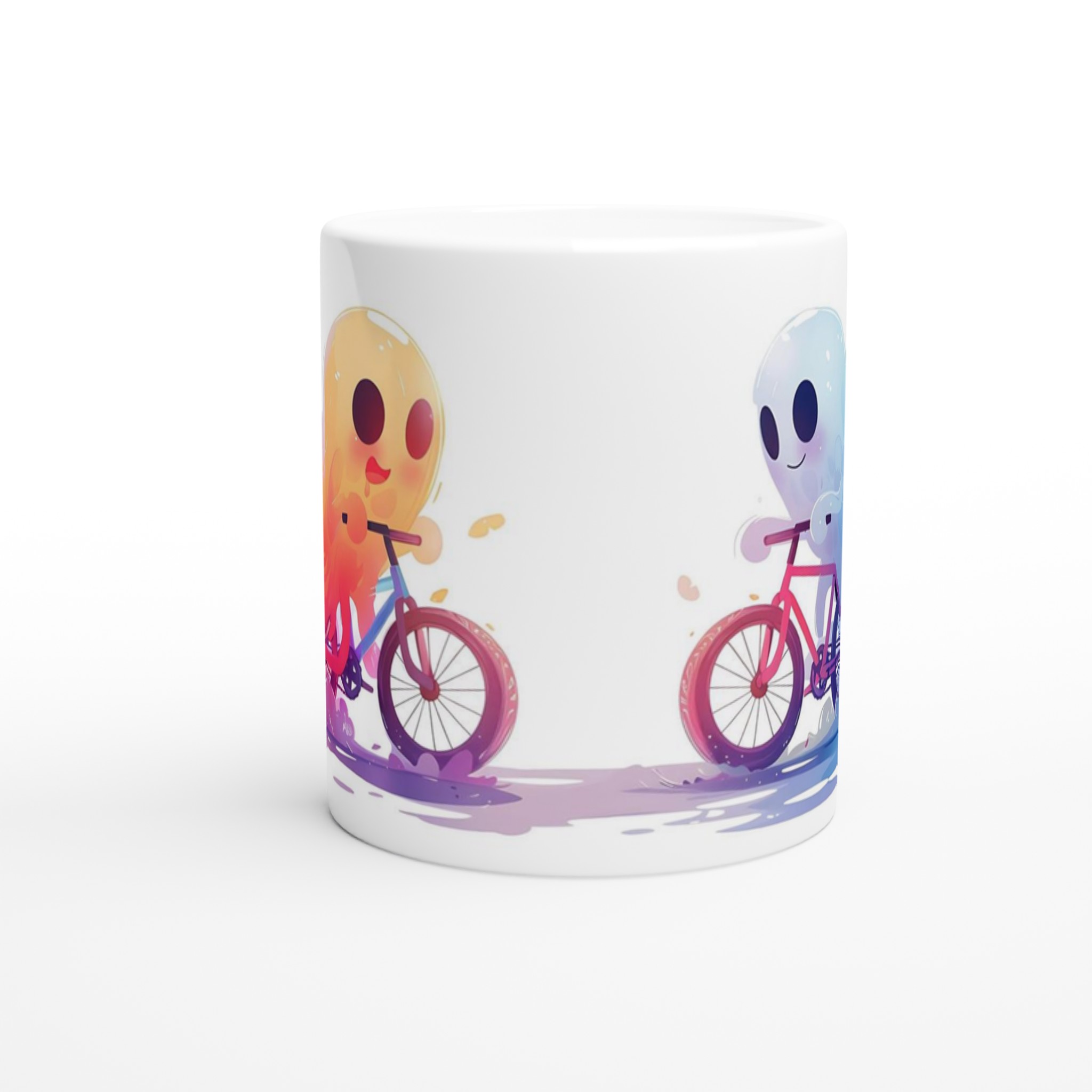 Busiga Spöken på Cykel Mugg – Rolig 11oz Keramikmugg i Flera Färger 8 f648b87b-ce3f-48ba-bc51-7c13f4f35463