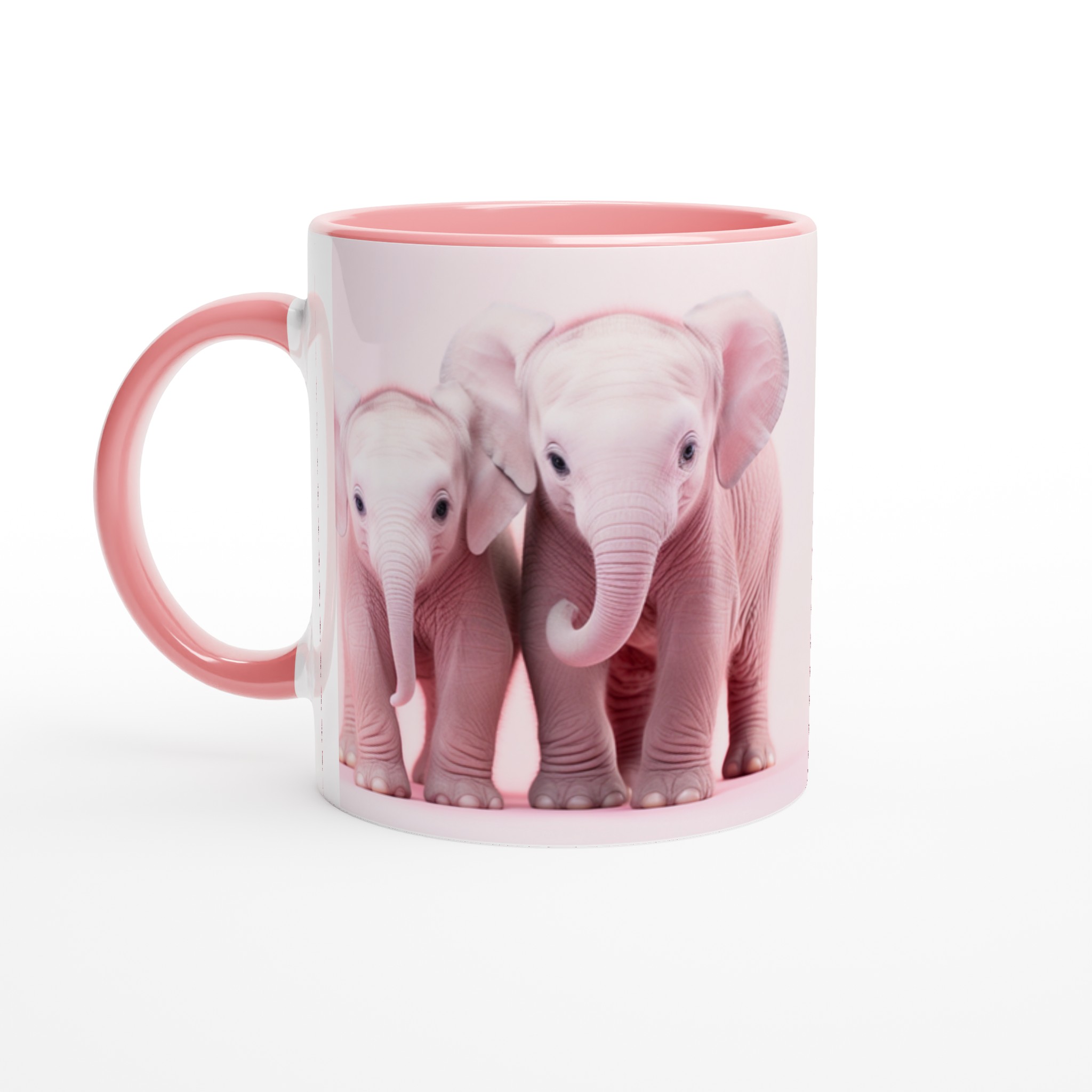 Söta Babyrosa Elefantmugg – 11 oz Keramikmugg för Vardagsglädje i Valfri Färg 6 f6f177ae-7b10-4be8-8461-f8c75ffec44f