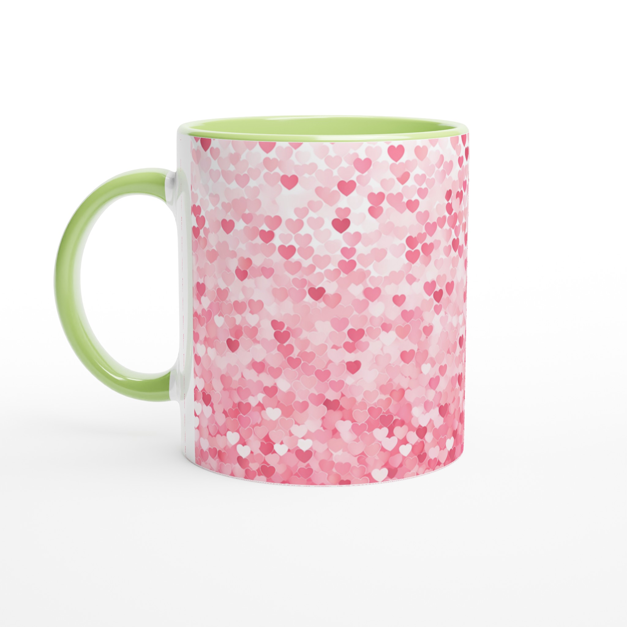Kärleksfull 11oz Keramisk Mugg – Ge Liv Åt Dina Känslor i Rosaskimrande Design, Välj Din Favoritfärg! 3 f7713db3-9658-4b17-928d-832753701598