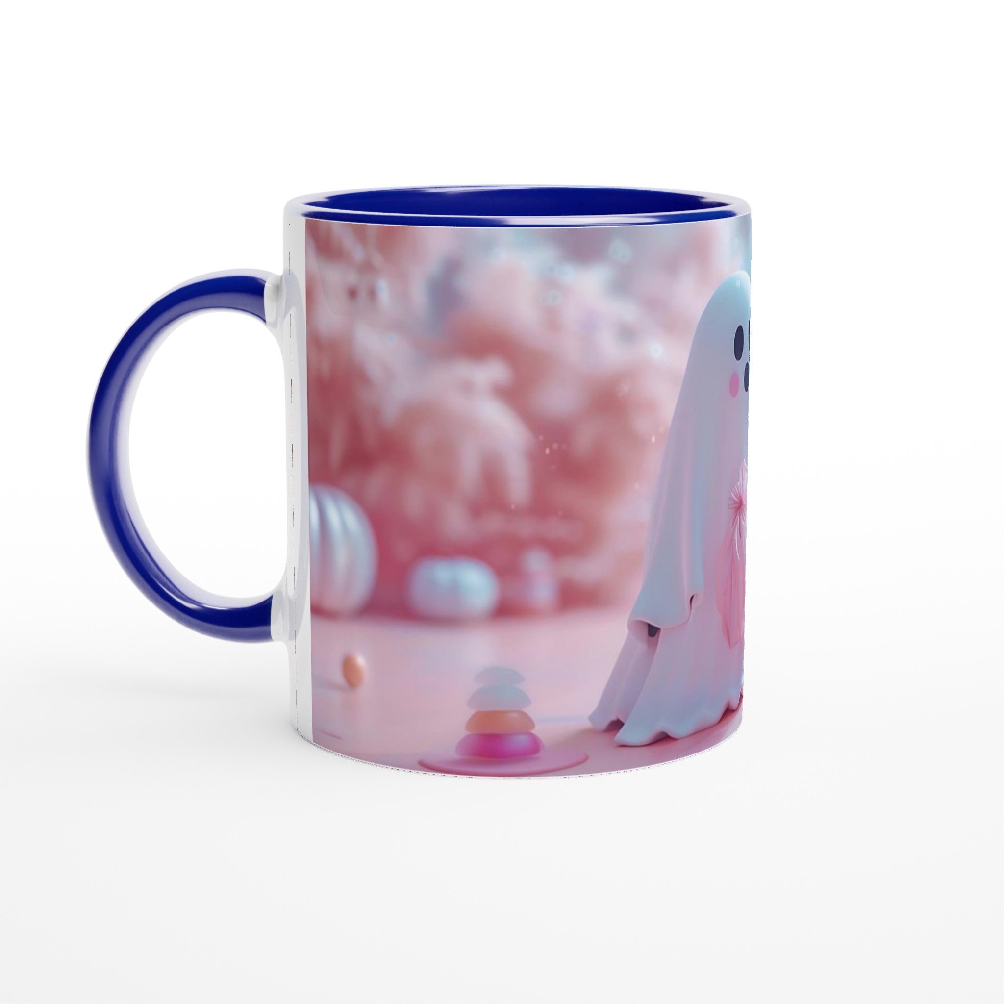 Söt Spöke Pastell Mugg - 11oz Keramik för Kaffe & Te i Flera Färger 7 f775a216-5b40-47dc-b152-bb4e9b80b245