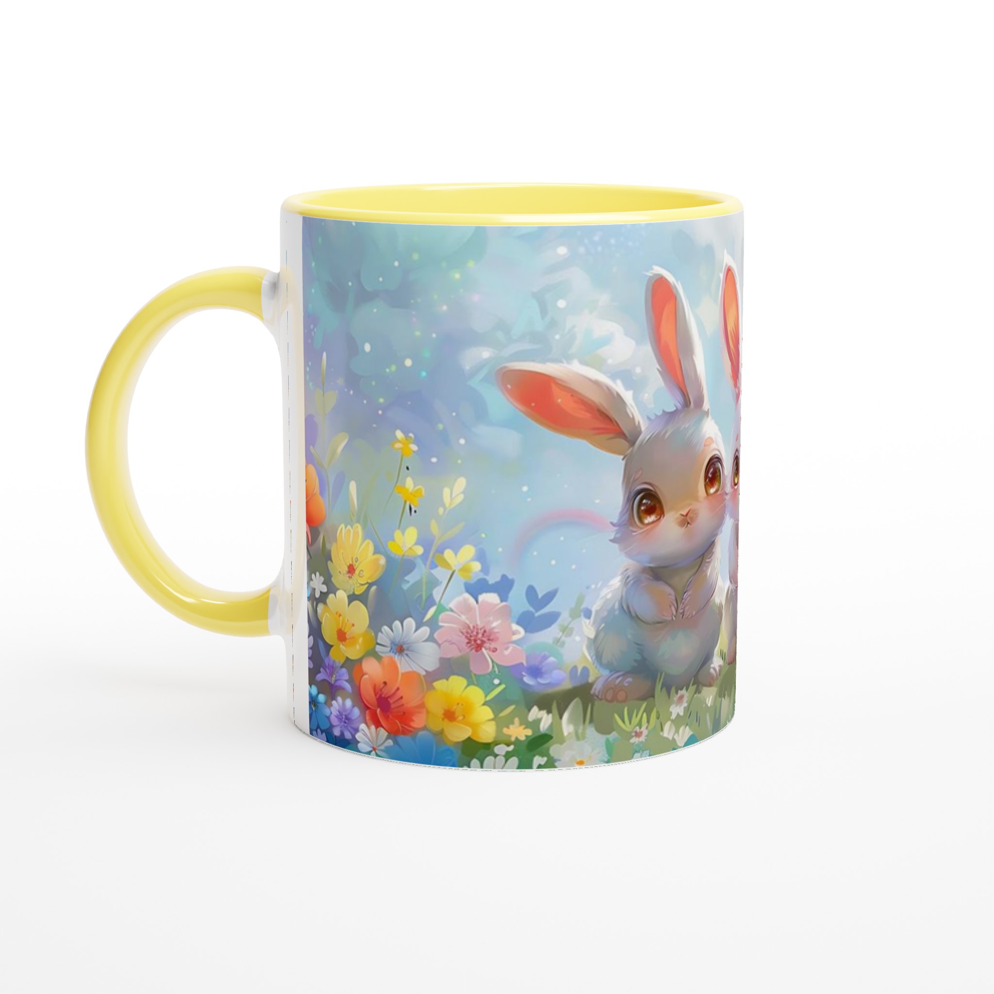 Söta Påskkaniner Keramikmugg - 11oz, Välj bland 7 Livfulla Färger för En Magisk Kaffestund 5 f85f41cf-4bde-48cc-a1bb-13c36c6c457c