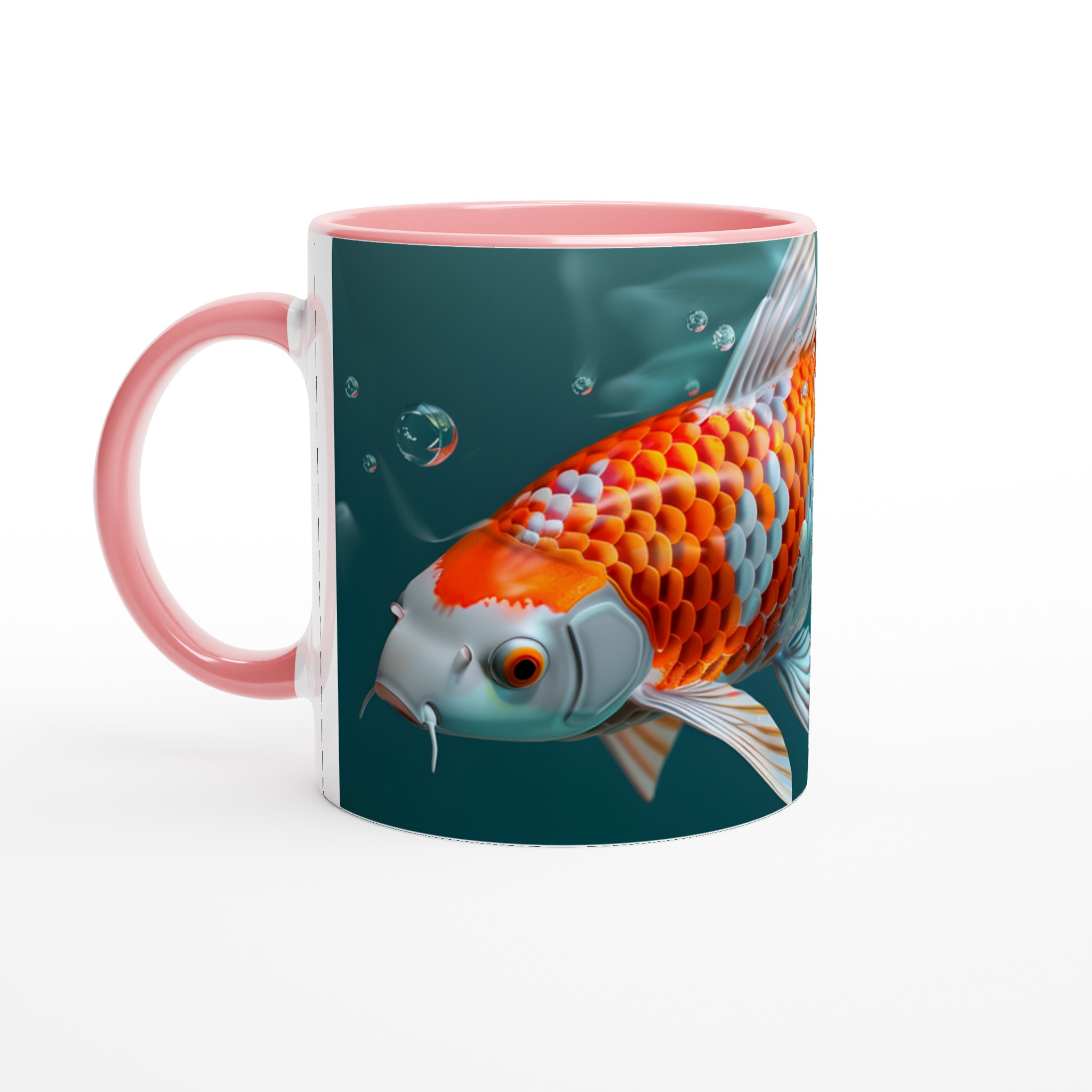 Koi Fisk 11oz Keramisk Mugg – Konstfull Design för Kaffeälskare, Välj Din Färg! 7 f881af37-6b14-4552-9f02-740f98f093f7