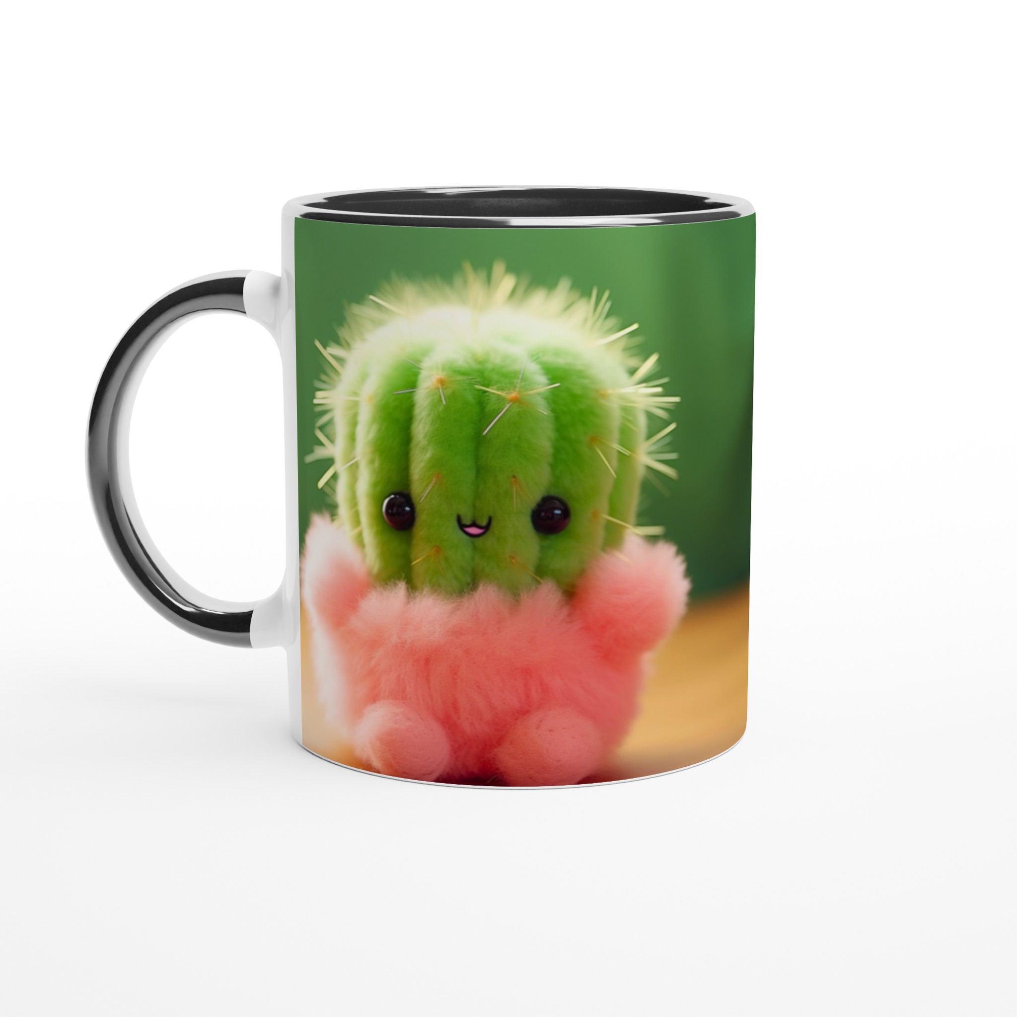 Söt Kaktusmugg – 11 oz Keramisk Mugg för Glädjefyllda Fikamoment, Tillgänglig i Flera Färger 7 f88cb262-363e-43c9-8674-569041772f2c
