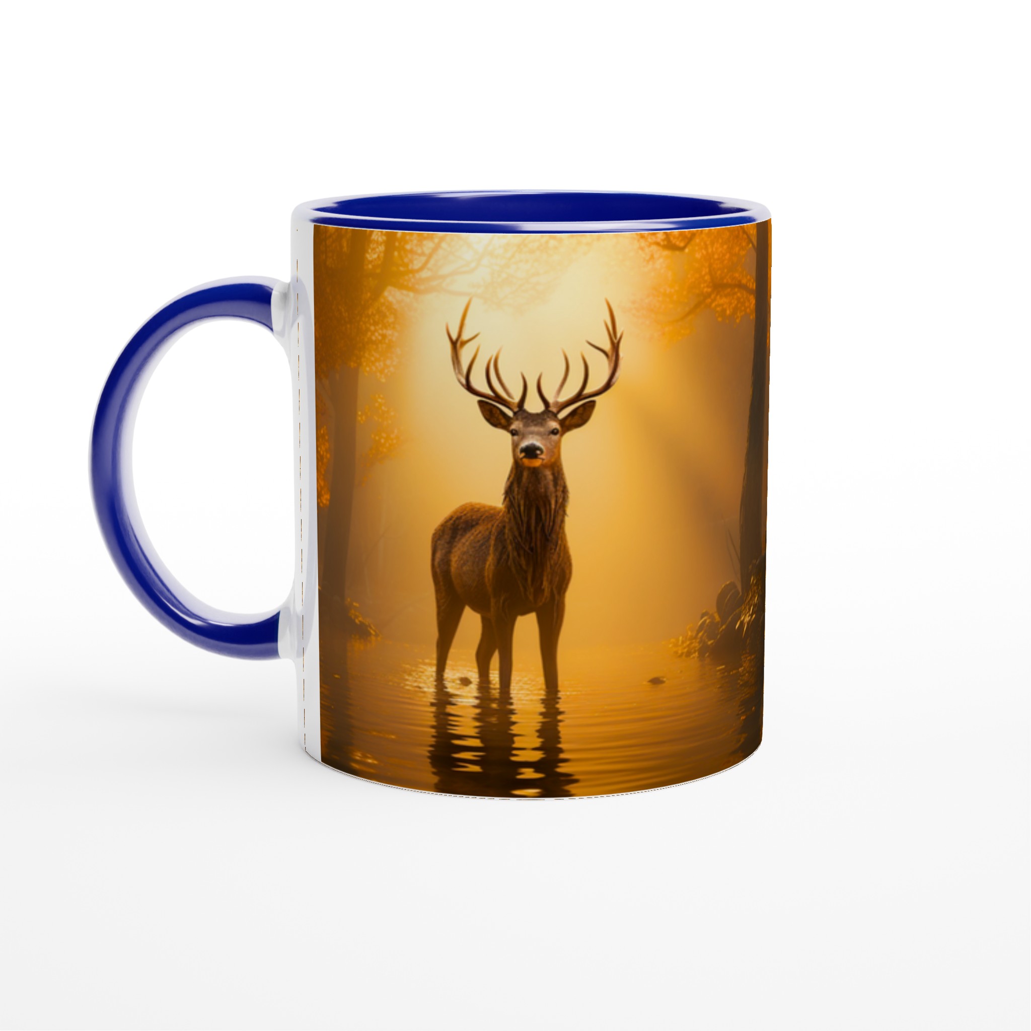 Majestätisk Älg i Morgondimma - Premium Keramikmugg i ditt Val av Färg 4 f8a875eb-af67-4206-bf9f-7535247f824d