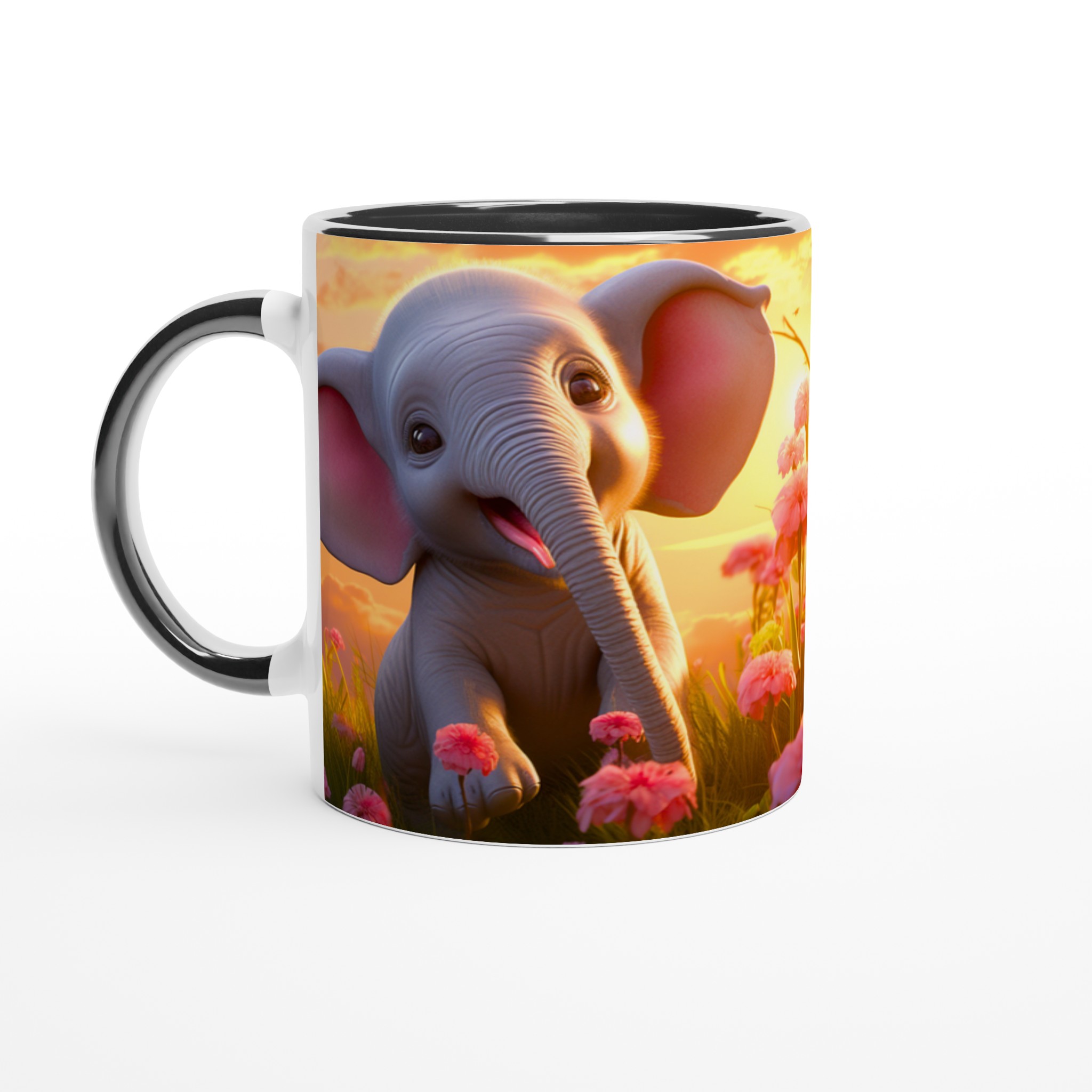 Charmig Baby Elefantmugg – Lekfull Design i Keramik för Kaffe och Te 7 f91b5559-1dd5-4f61-989a-b3fc161593e1