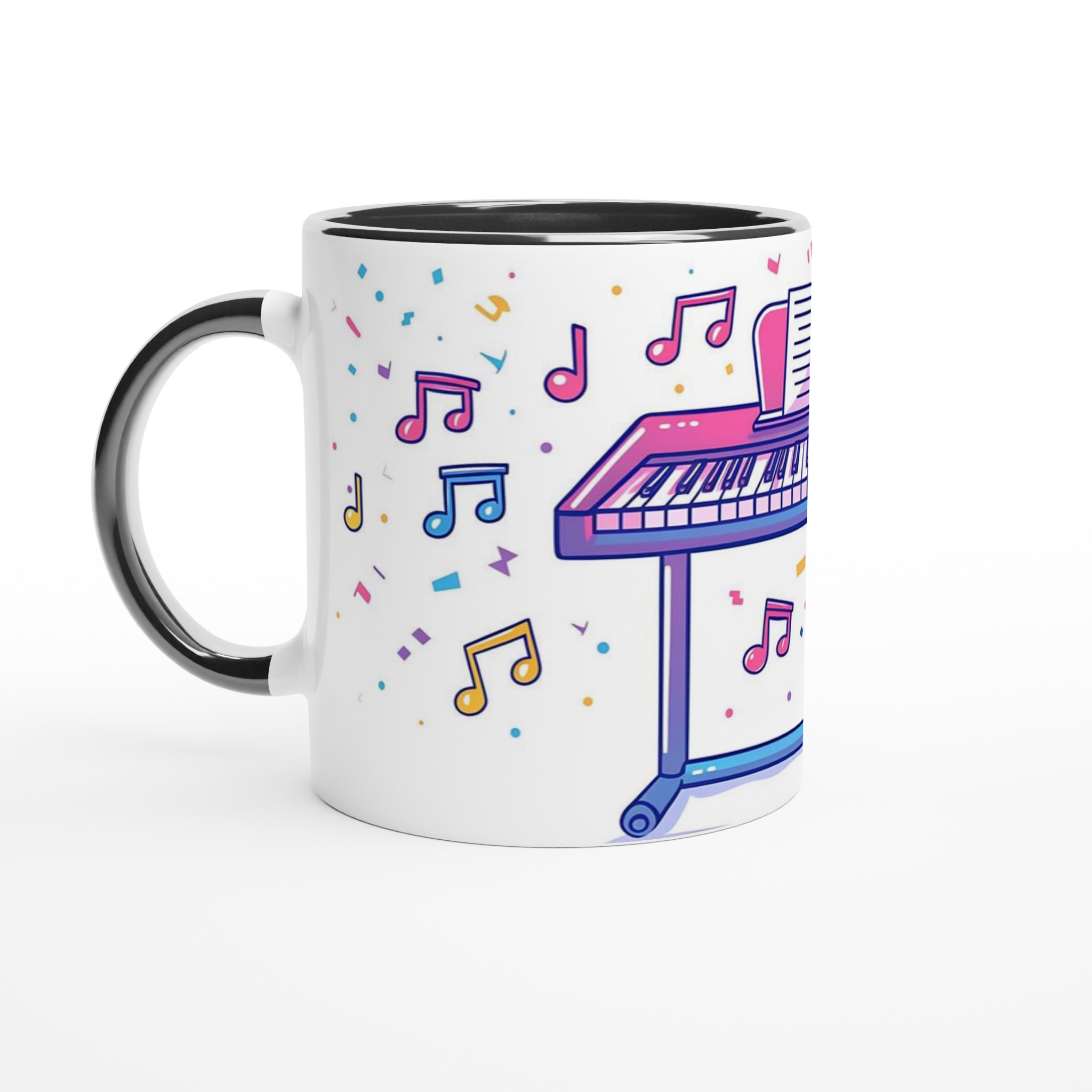 Melodiös Keramisk Mugg – Färgglad Musikdesign, 11 oz. Välj Din Favoritfärg! 7 f94d2468-4e1f-463d-95b7-f547bb5a715d