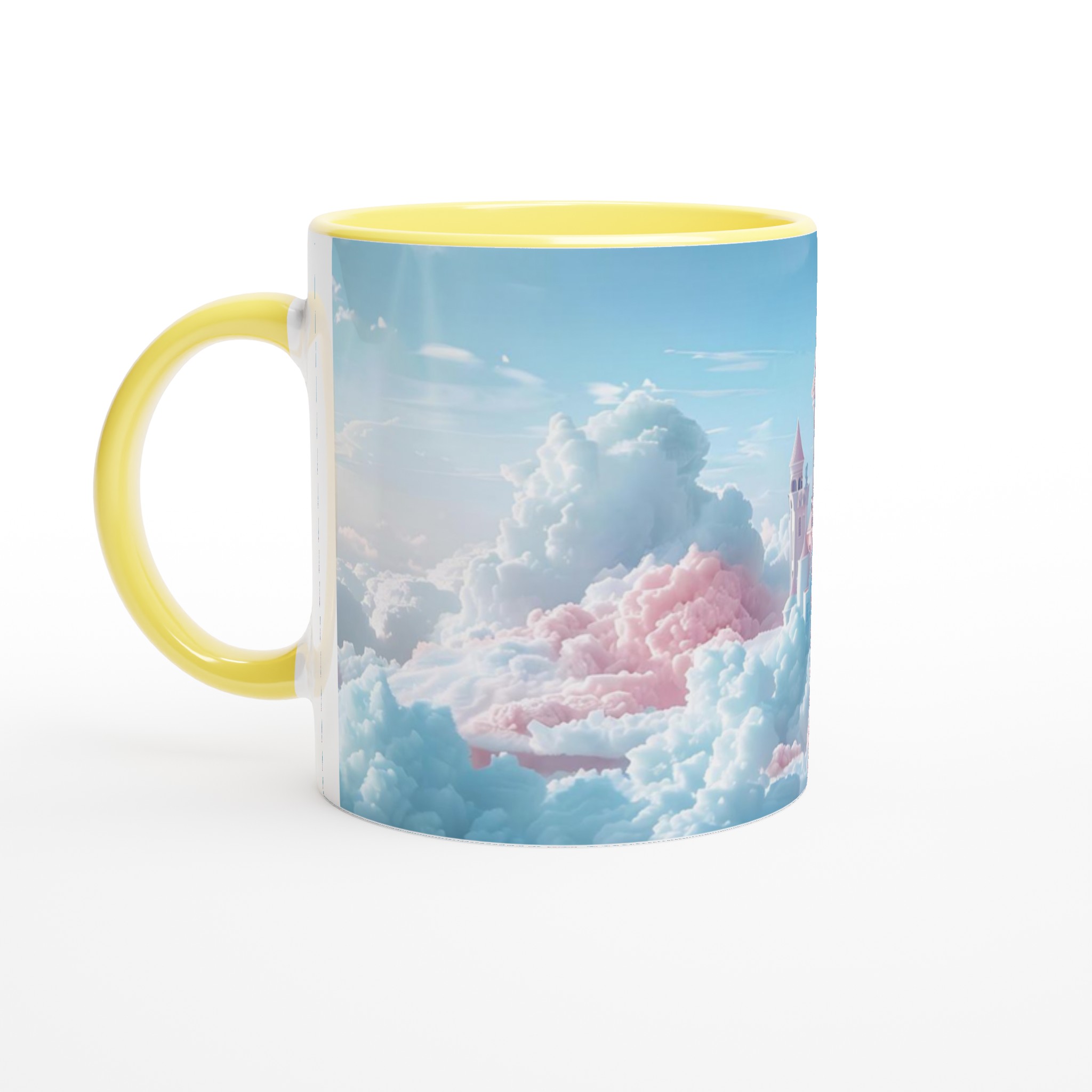 Fantasislott i Molnen Keramikmugg - 11oz, Välj Din Drömfärg 5 f9707474-e885-43b0-bdb8-2c51522a6cee