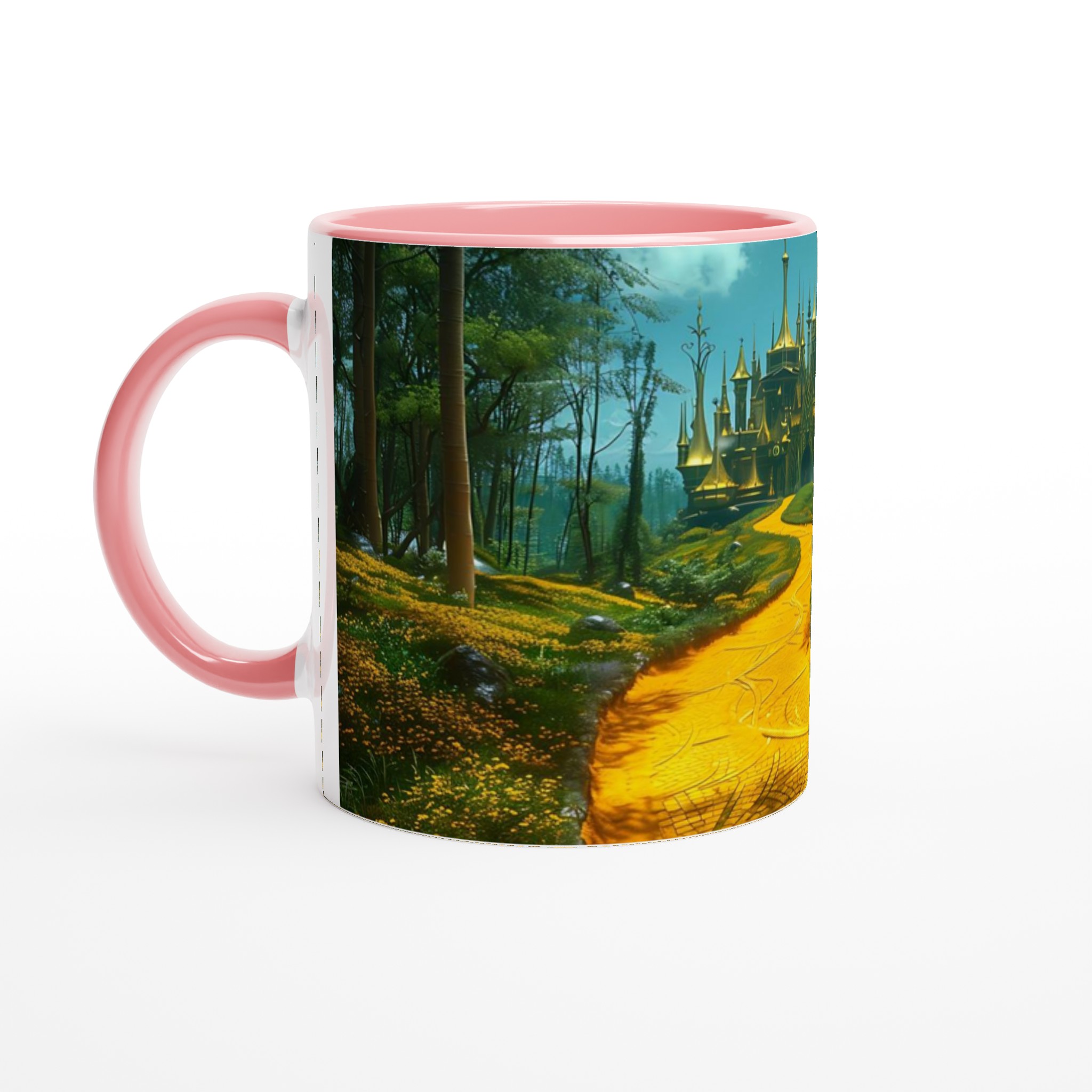 Magisk Stadsväg 11oz Keramisk Mugg – Drömmande Design i Klara Färger 6 f9b6aea3-750f-402e-b65d-1dc0ba79ca6f