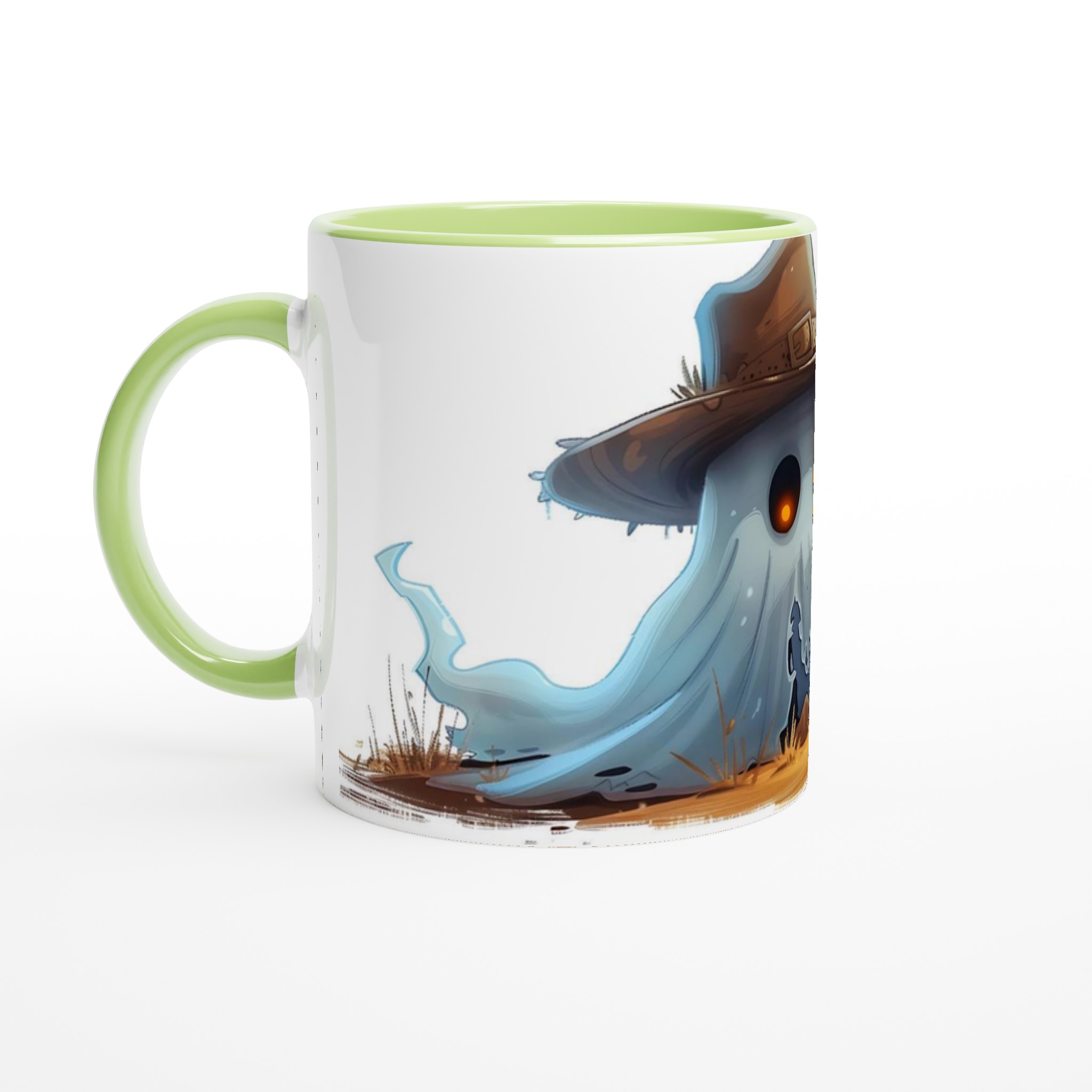 Spooky Western Ghost Mugg – 11oz Keramisk Mugg med Roligt Motiv i Valfri Färg 3 fa161c49-8791-4ecb-9bd9-bf27ab1adea9