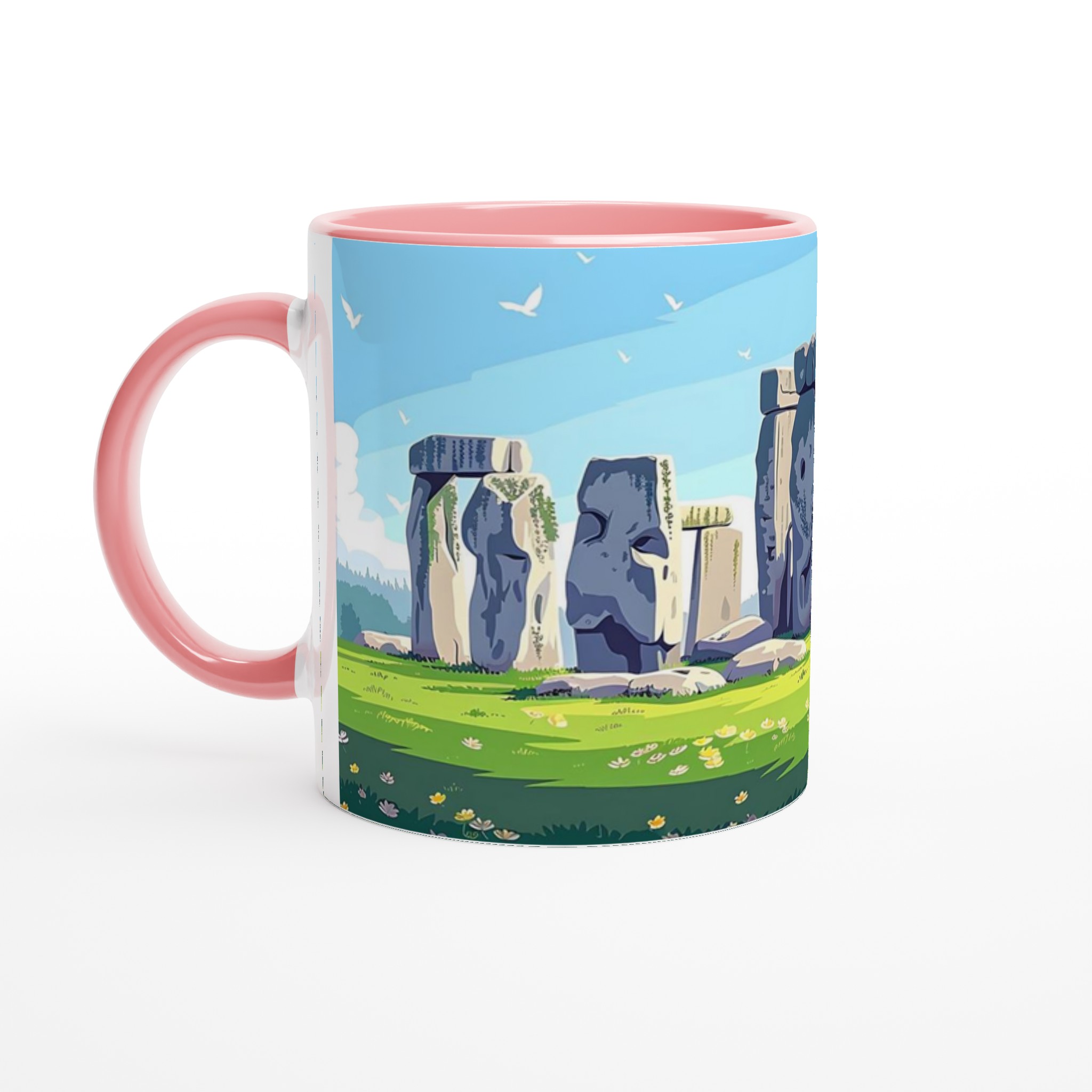 Stonehenge Magisk Mugg - Historisk Design & Livfulla Färger - Välj Din Färg! 6 fa32744e-ec14-4a0b-b894-66d54eb3d347