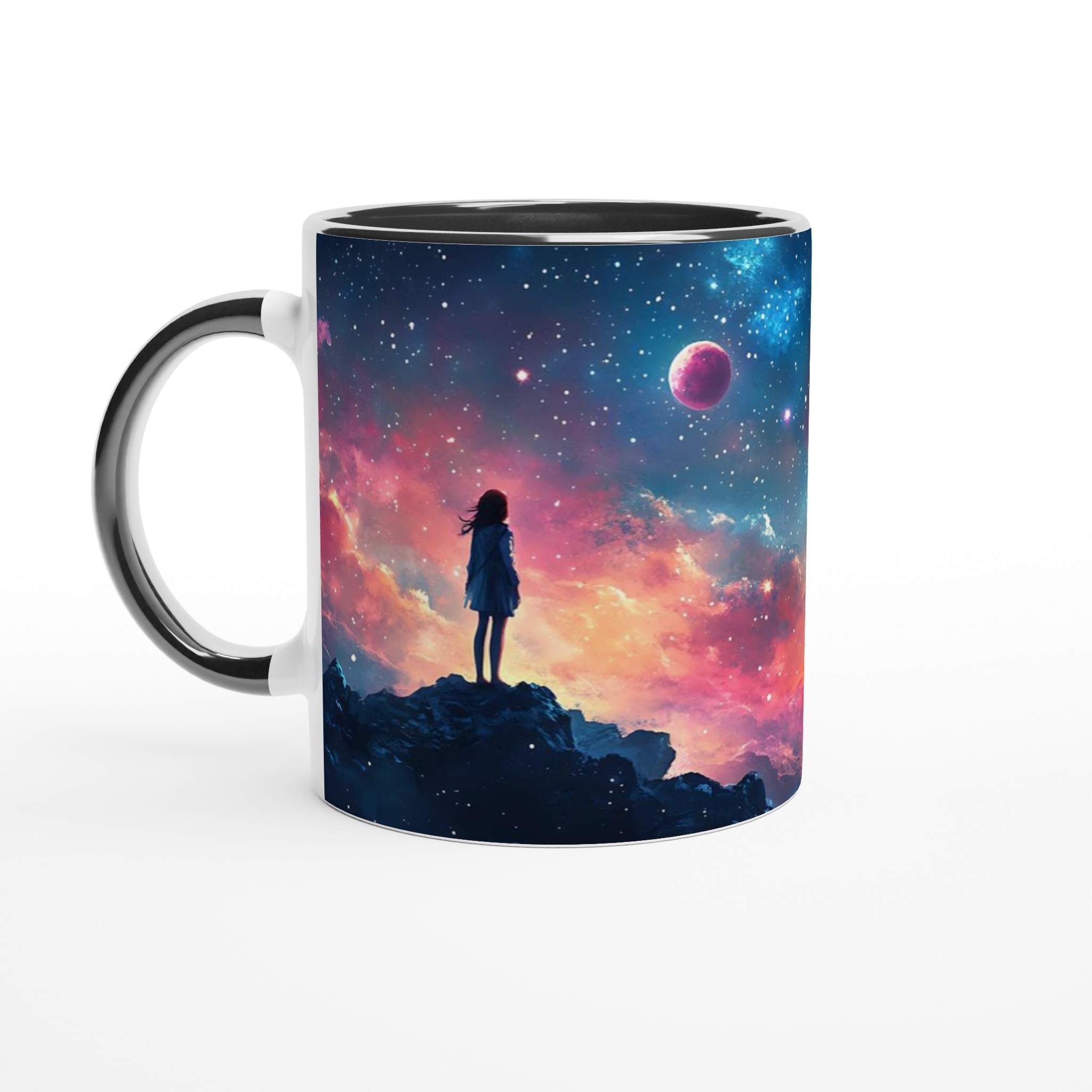 Cosmic Wonder Keramikmugg – Utforska Världsrymden med Varje Sipp, Välj Bland Flera Färger 4 fa6b74f7-551e-4546-a6bd-5fb042533f14
