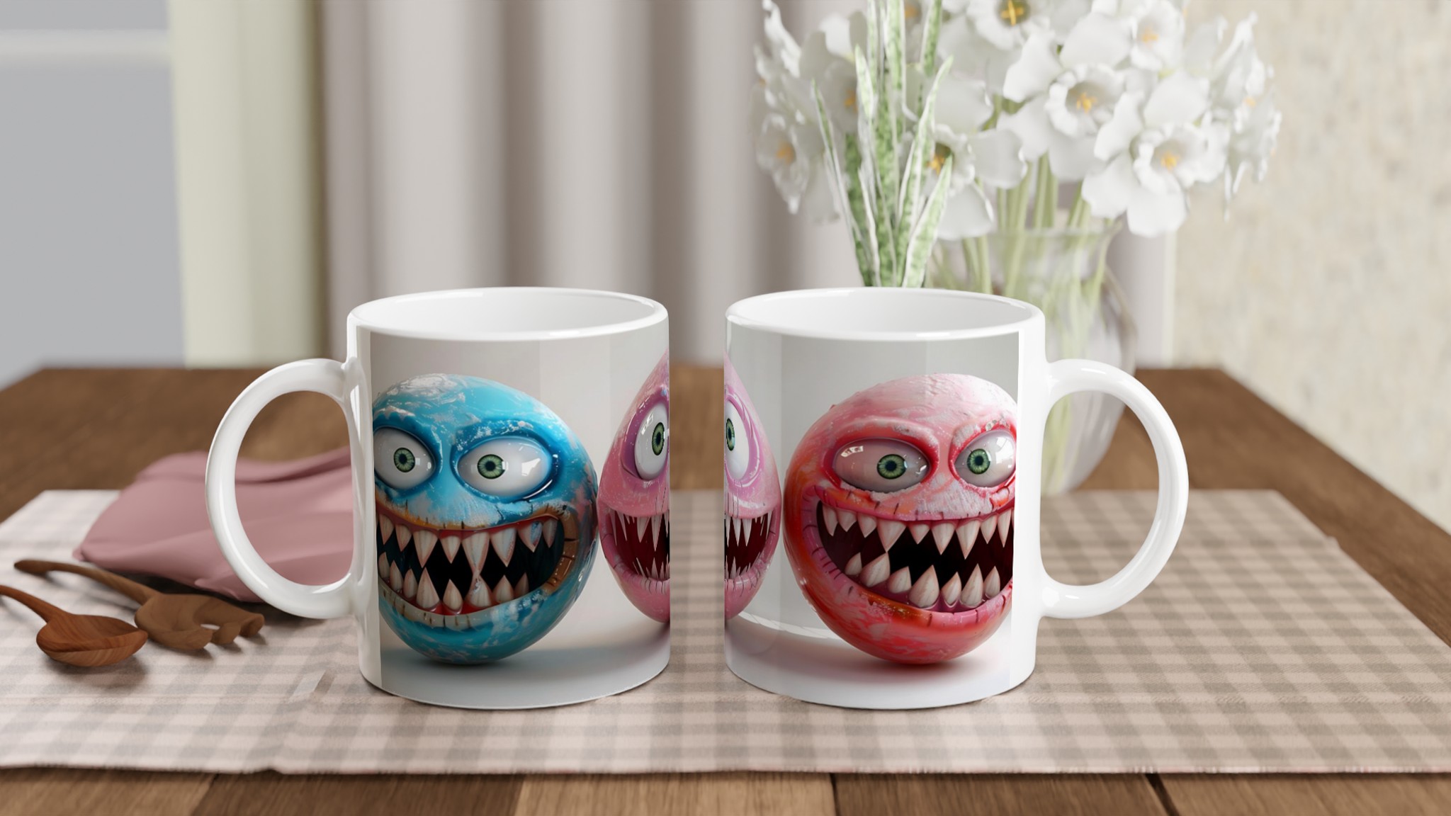 Mångfärgad Monster Mugg 11oz – Unik Keramisk Kaffekopp med Karaktär 10 fa9e2692-0ca7-43db-a324-c823e2ead4d8