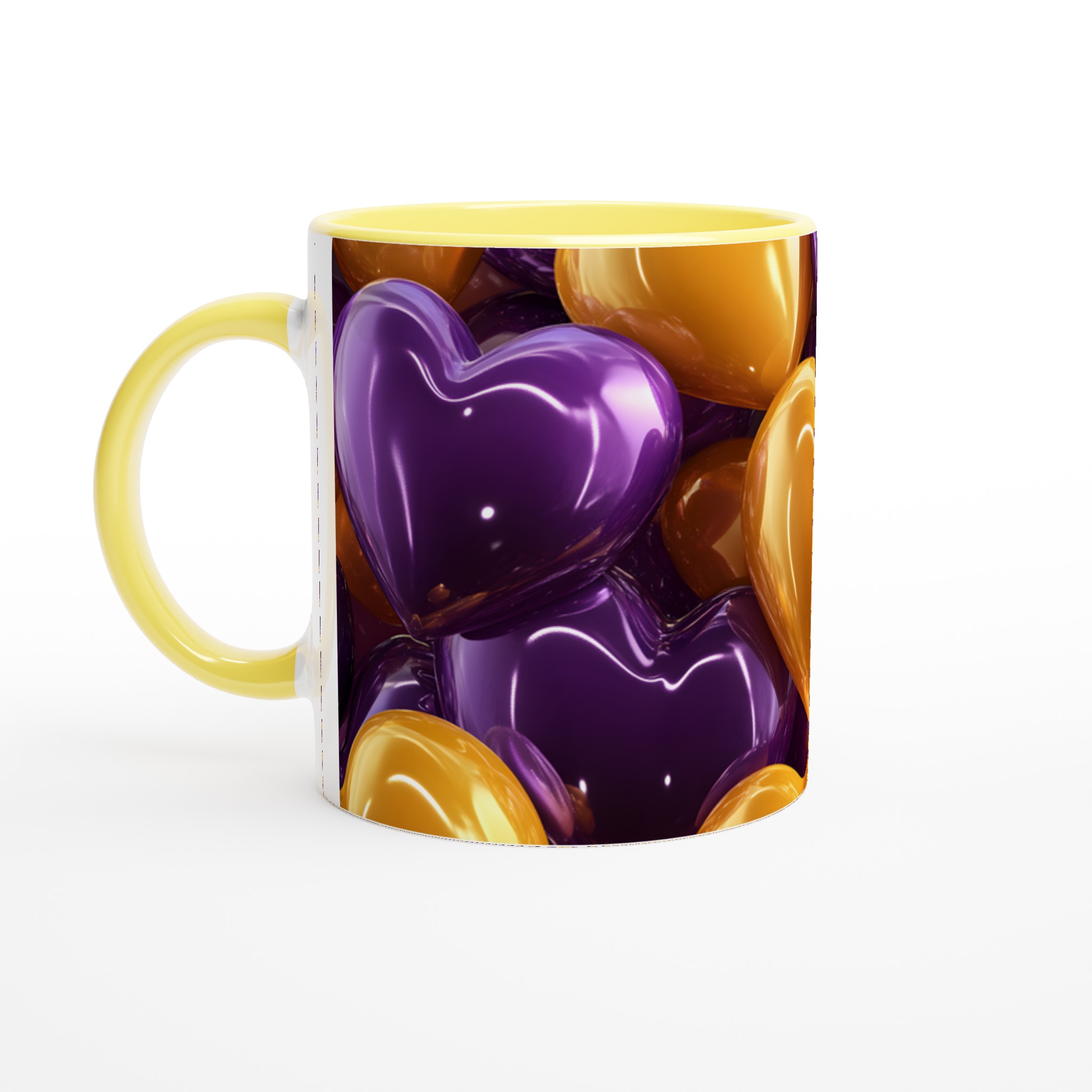 Kärlek i Varje Klunk: 11oz Keramikmugg i Levande Färger 5 fac1c77b-241d-452c-bf86-8f18e622f6f4