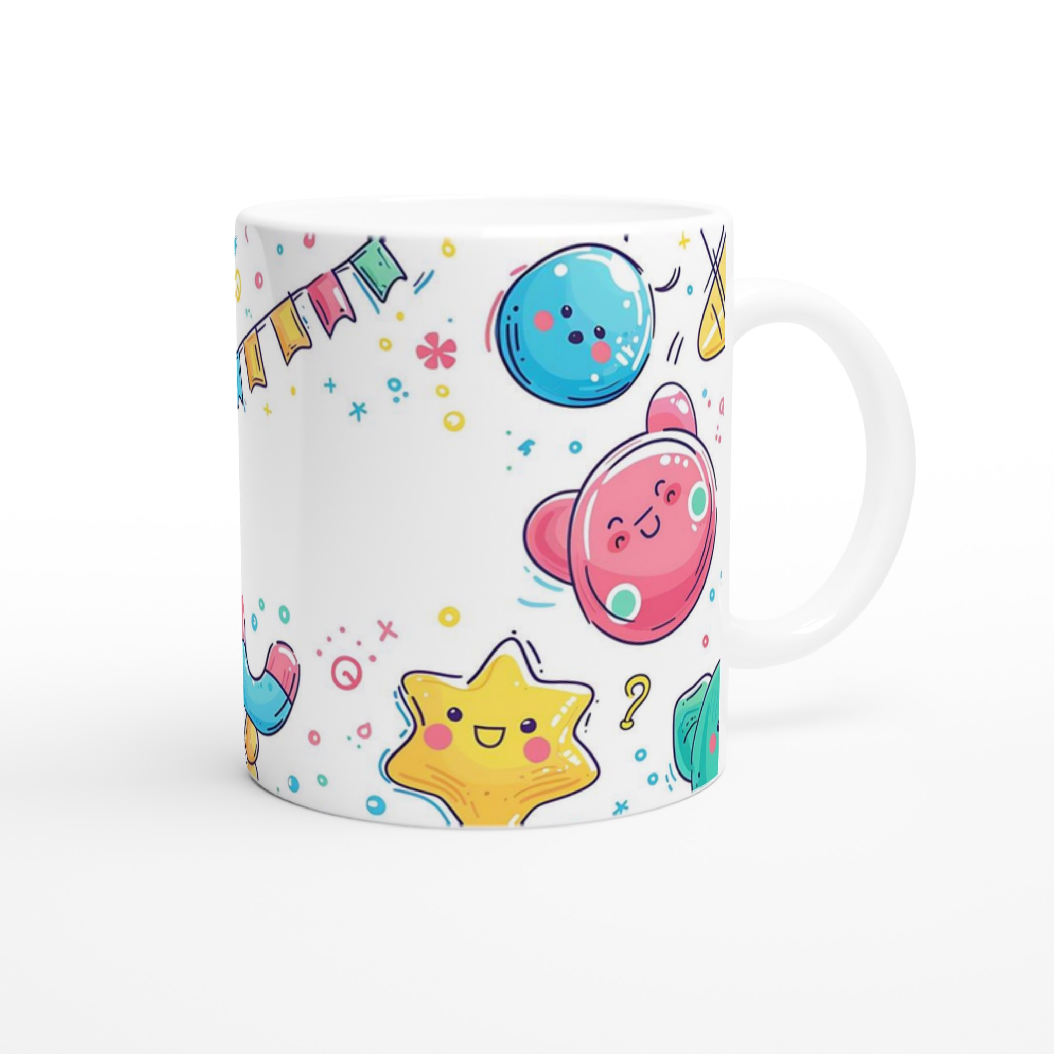 Lekfull Färgexplosion: 11oz Keramikmugg i ditt val av 7 Livliga Färger – Perfekt för Barnslig Glädje! 9 fad5abb7-b940-4bdd-8e9c-b9388f90bd97