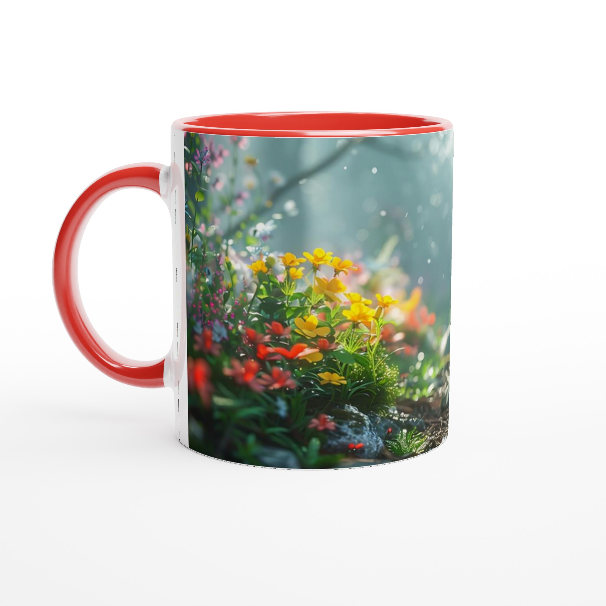 Magisk Skogsmugg – Vit 11oz Keramisk Mugg med sagolik design, välj bland 7 förtrollande färger 2 fad6a53a-1071-4f3d-8a8f-6a72985b72e7