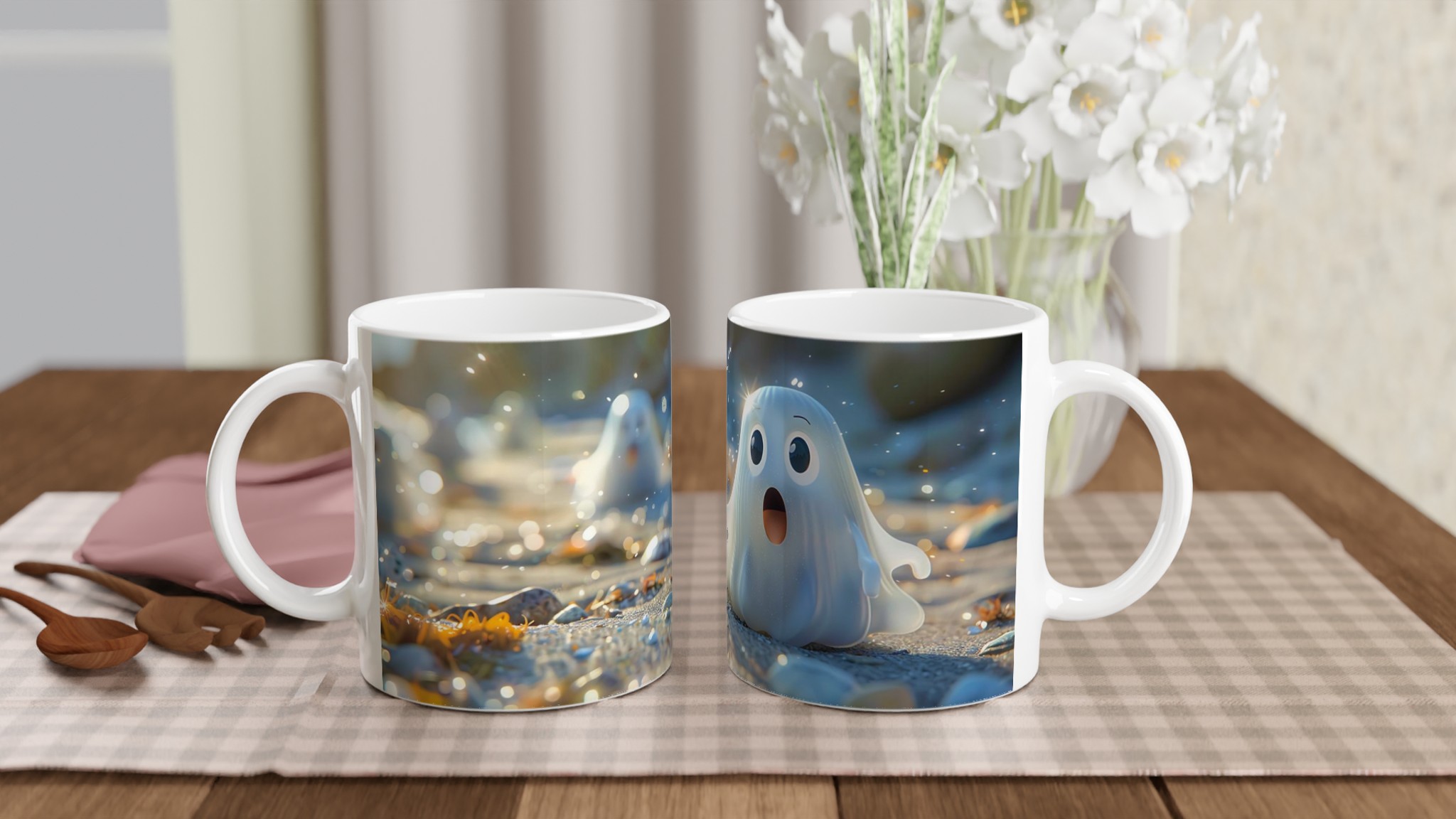 Söt Spökkompis Mugg – Lysande & Livfull Keramisk Mugg i Sju Färger 10 fb454778-c47c-4d31-b76b-3771ab5638ef