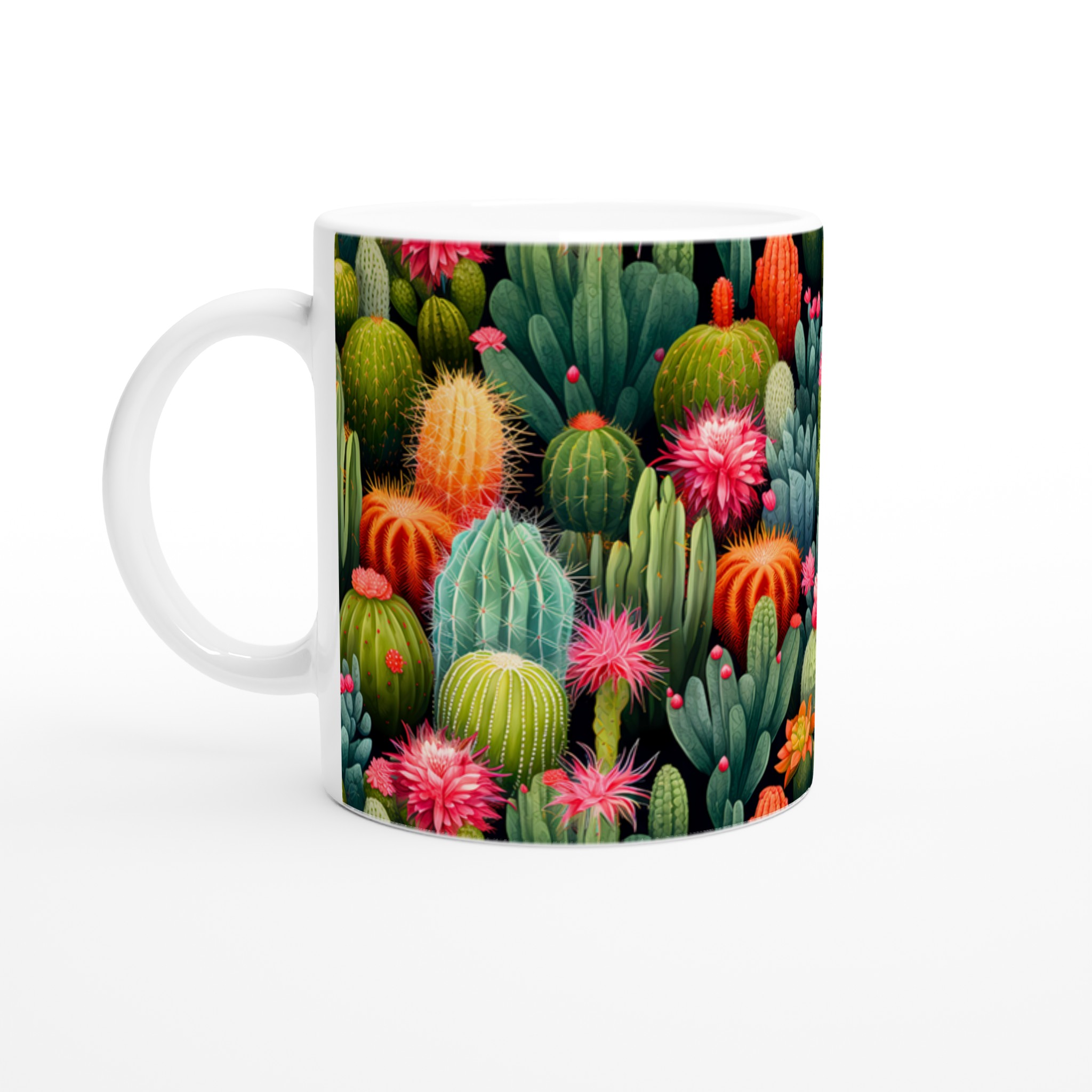 Kaktusblomster 11oz Keramisk Mugg – Färgglad Saftig Design, Välj din nyans! 1 fb735697-3317-4f52-9f3e-f24a0ed65280