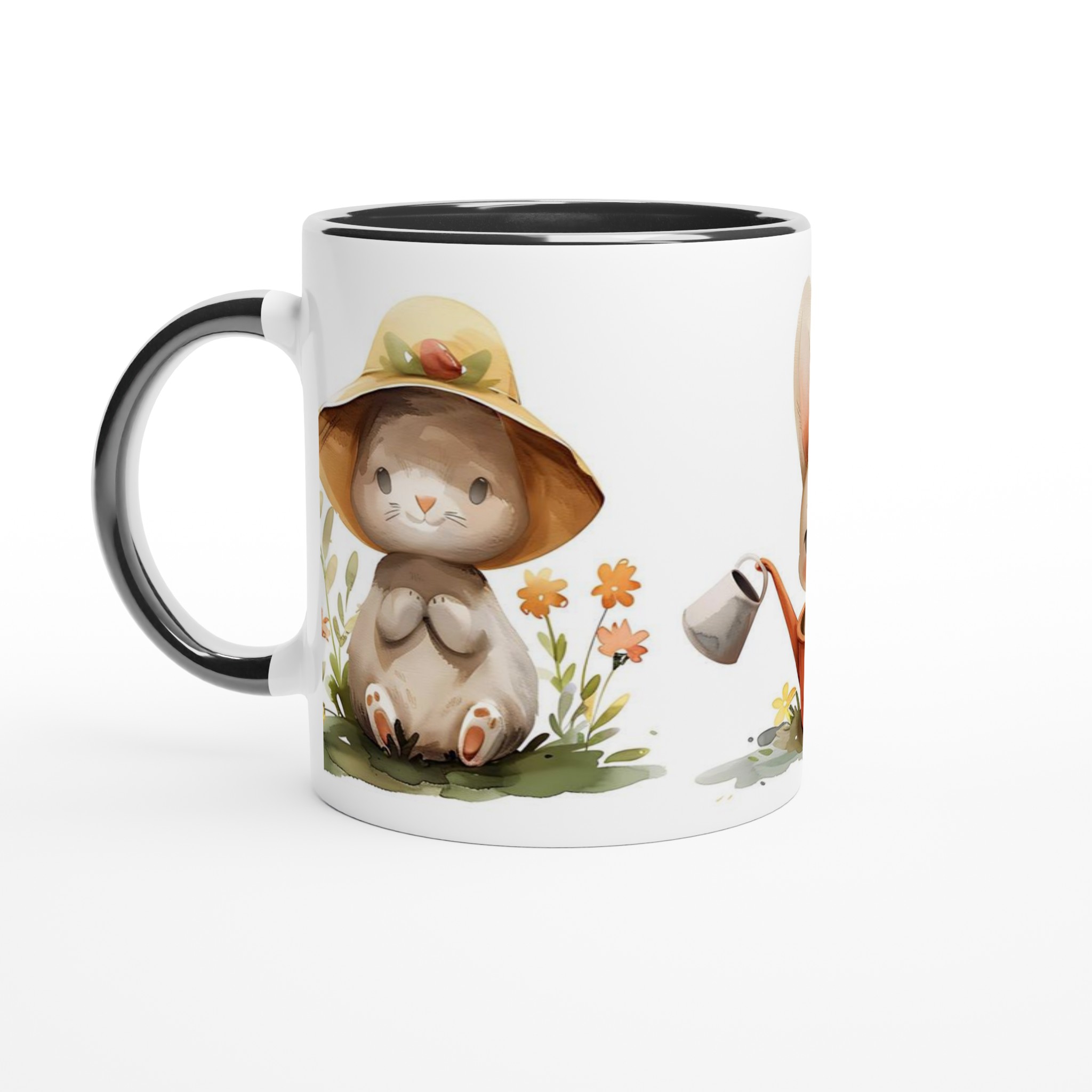 Söta Vattenfärgskaniner 11oz Keramisk Mugg – Perfekt för Påsk & Vårfika i Valfri Färg! 7 fb751c49-5b2e-4265-8b5c-8756aeceea13
